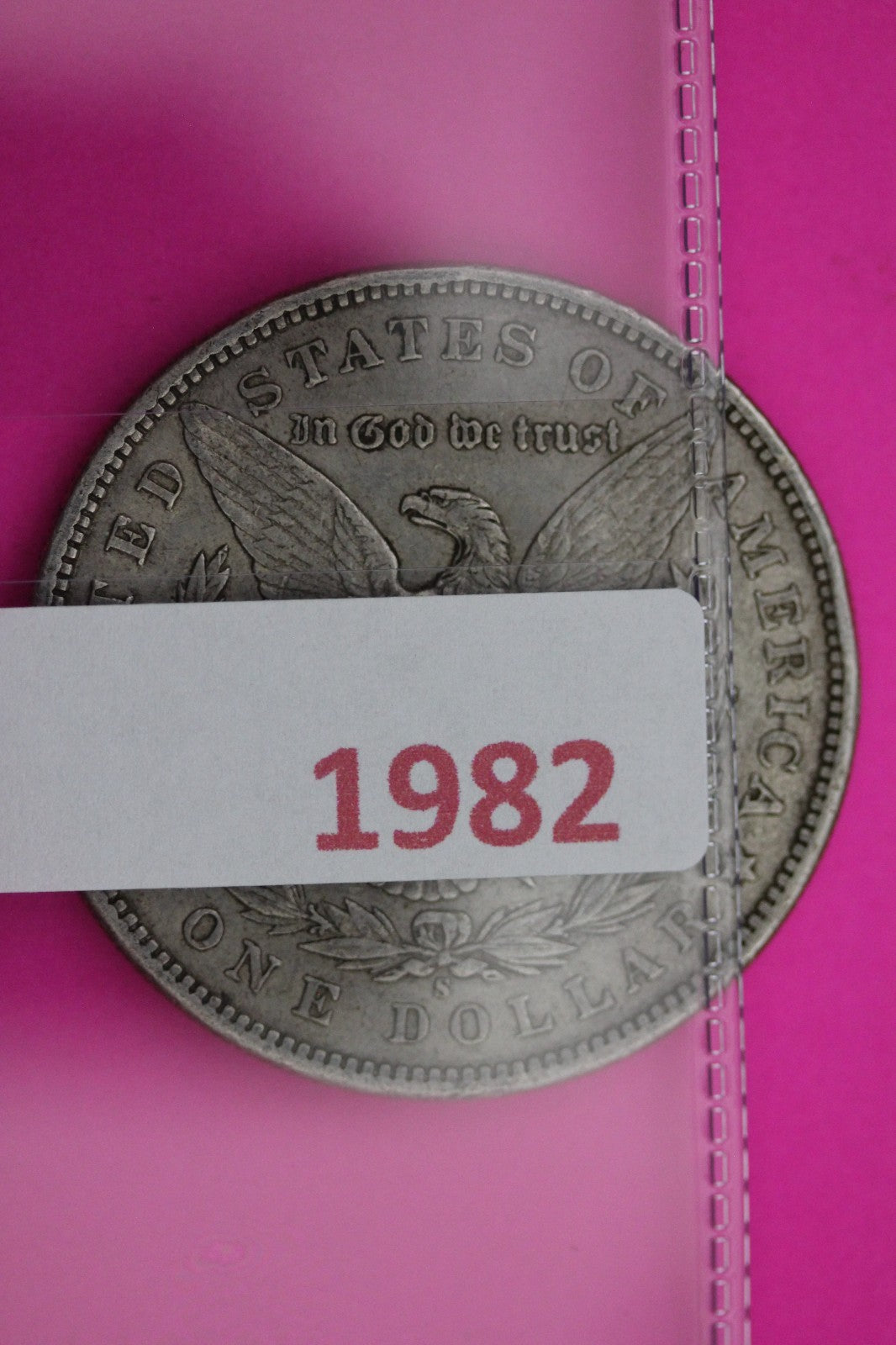 1898 S Morgan Silver Dollar Coin Guaranteed Authentic U.S.A American Seller 1982