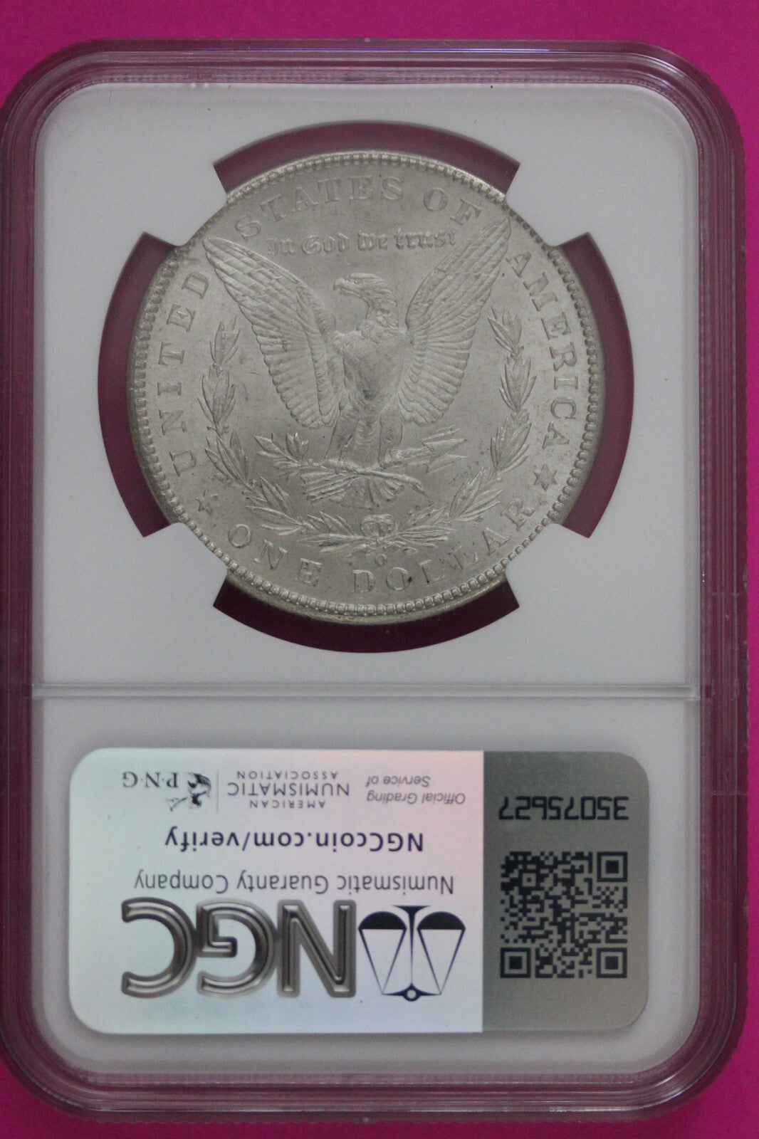 1902 O MS 63 Liberty Morgan Silver Dollar NGC Certified Graded Authentic 702