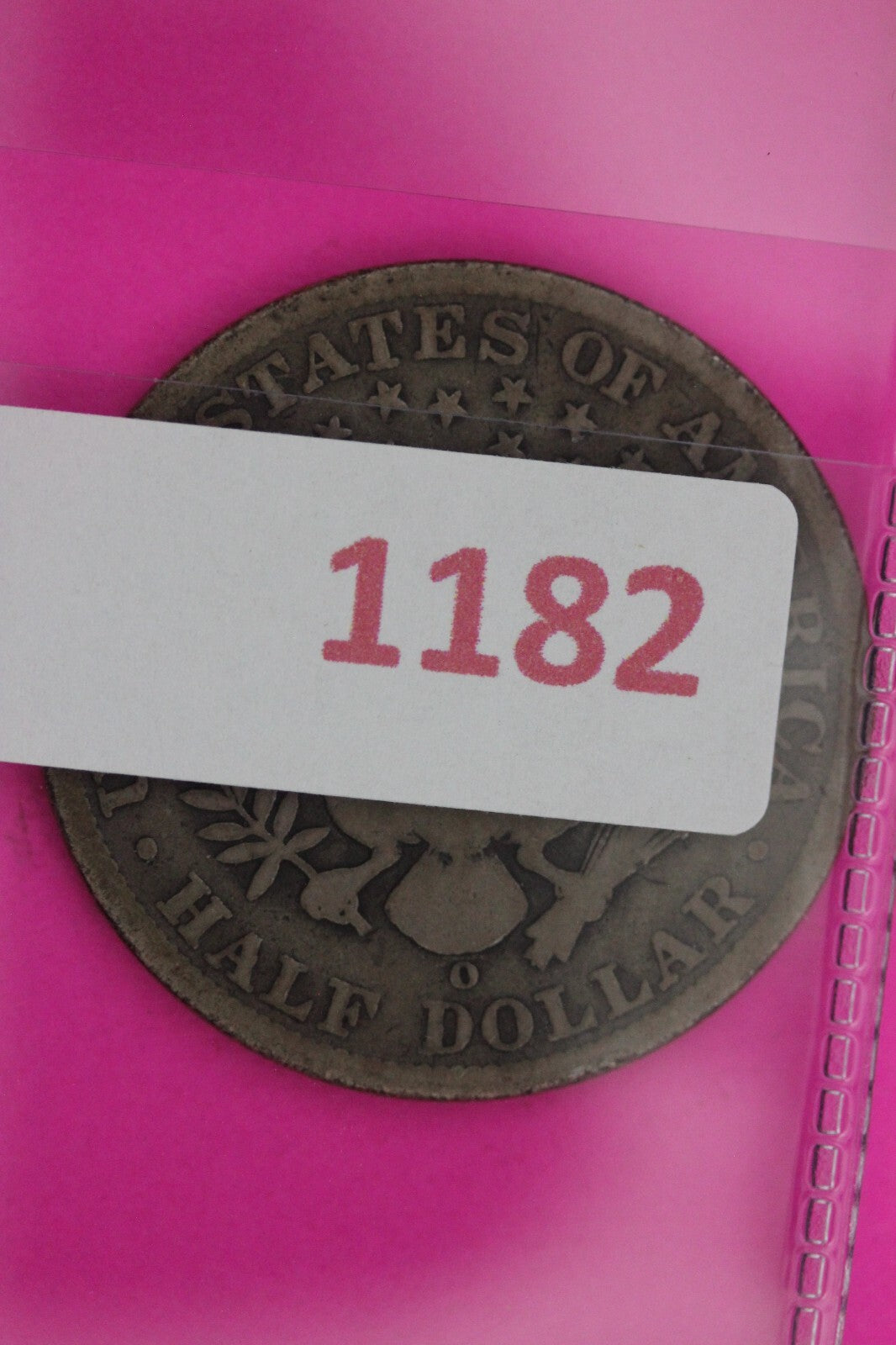 1905 O Barber Liberty Half Dollar Silver Coin Guaranteed Authentic Genuine 1182