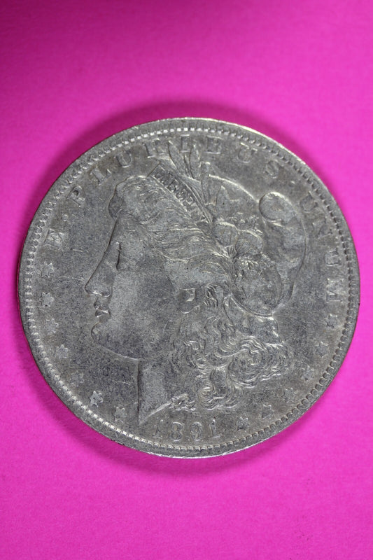 1891 O Morgan Lady Liberty Silver Dollar Rare Key Date Coin New Orleans 126