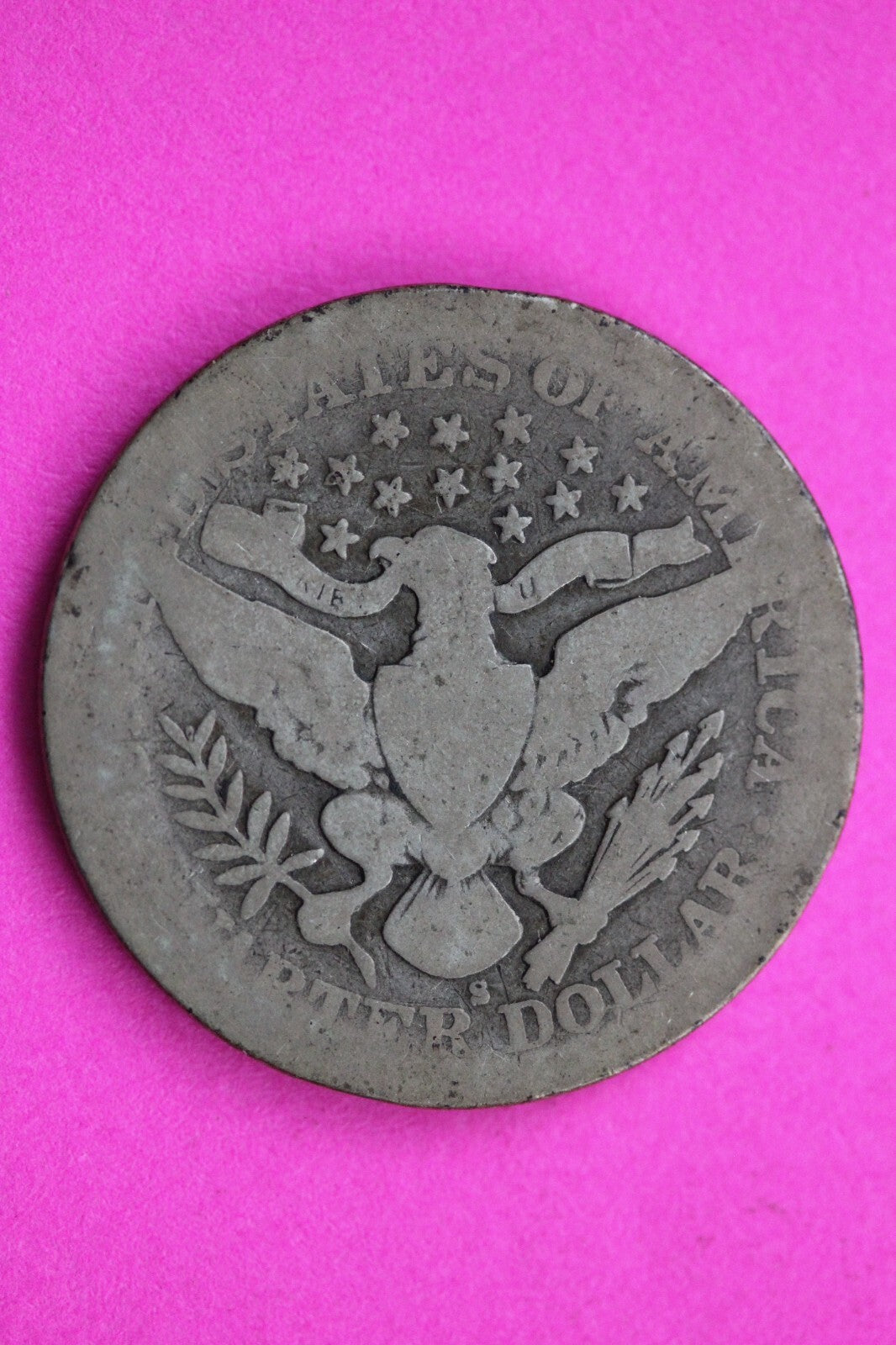 1905 S Barber Liberty Silver Quarter Scarce Guaranteed Authentic Rare Coin 0887