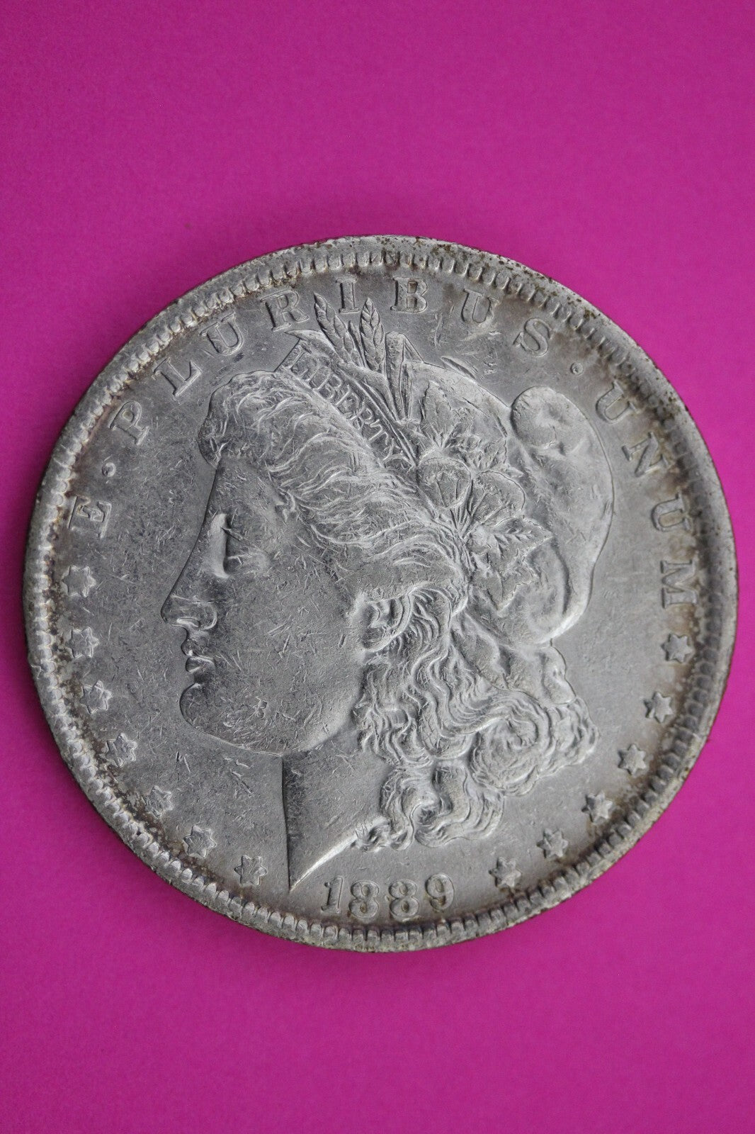 1889 O Morgan Lady Liberty Rare Date Silver DollarGuaranteed Authentic 0185N