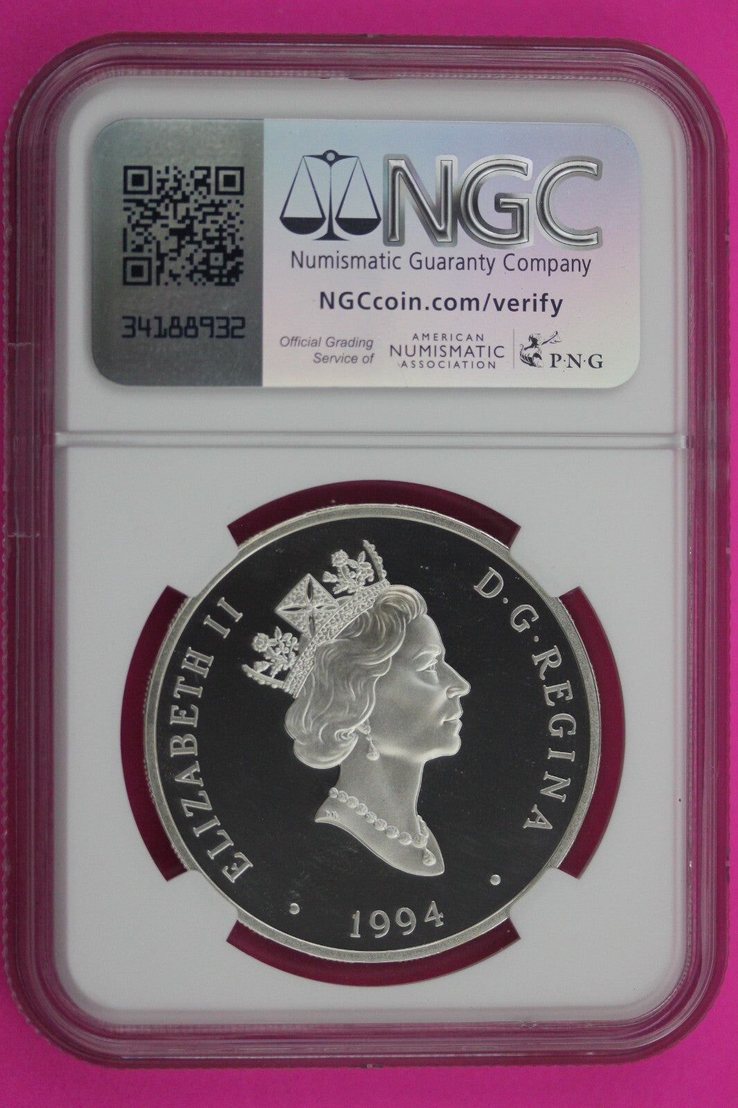 1994 PF 70 Gilt Canada $20 Proof Curtiss Silver Coin Aviation Series NGC 181