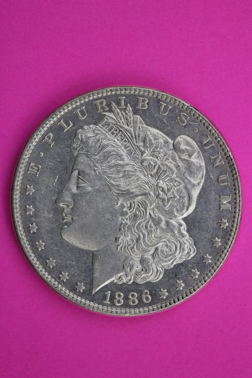 Proof Like High Grade 1886 P Morgan Lady Liberty Silver Dollar Rare Coin 379