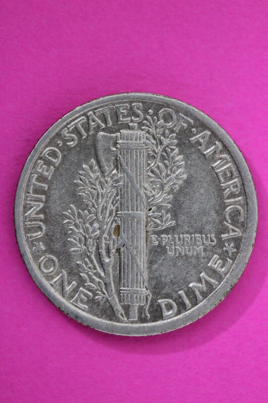 1924 P Mercury Winged Liberty Dime Semi Key Date Exact Same Coin In Pics 60