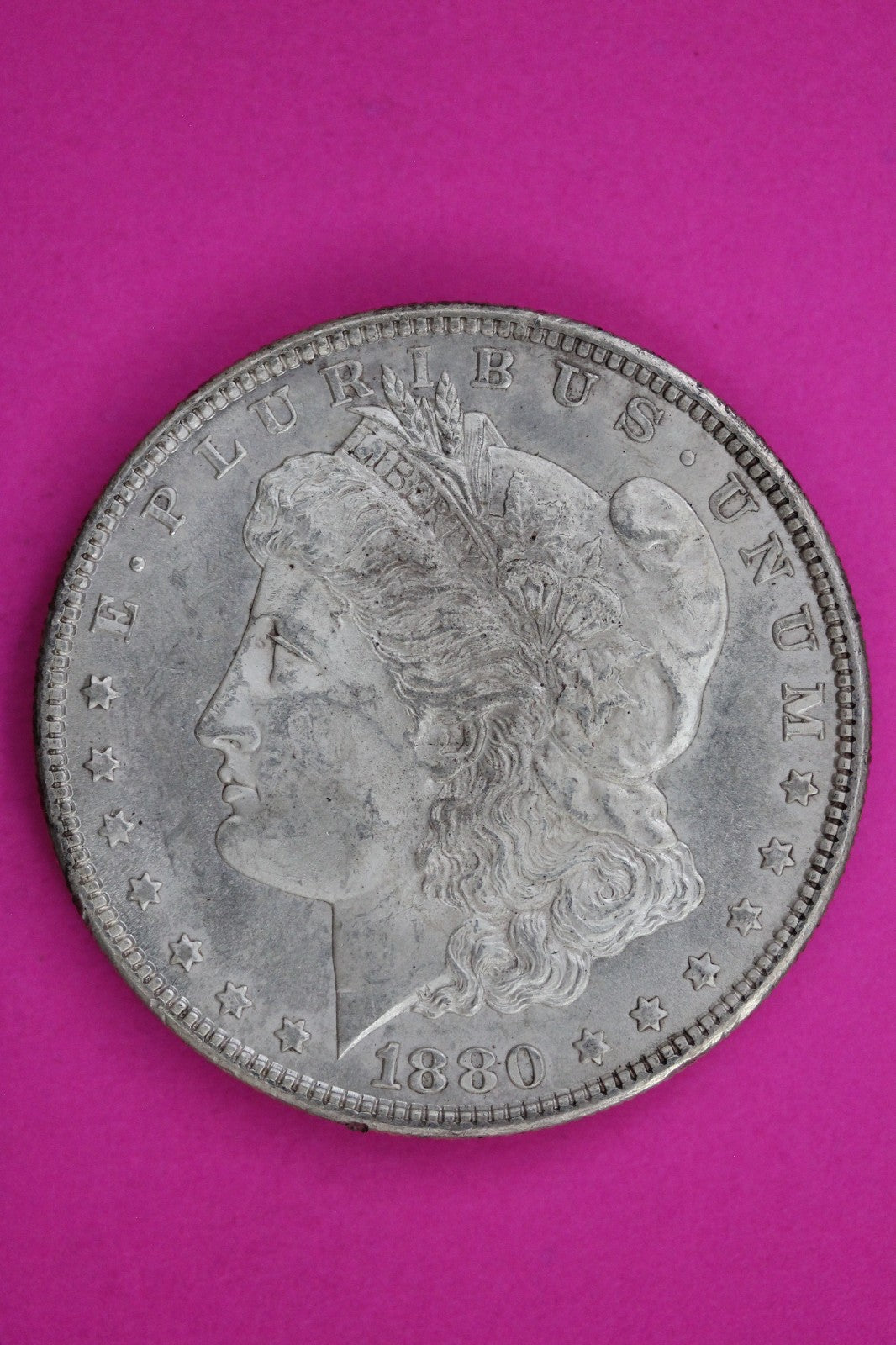 High Grade 1880 S Morgan Liberty Silver Dollar Guaranteed Authentic Coin 1829