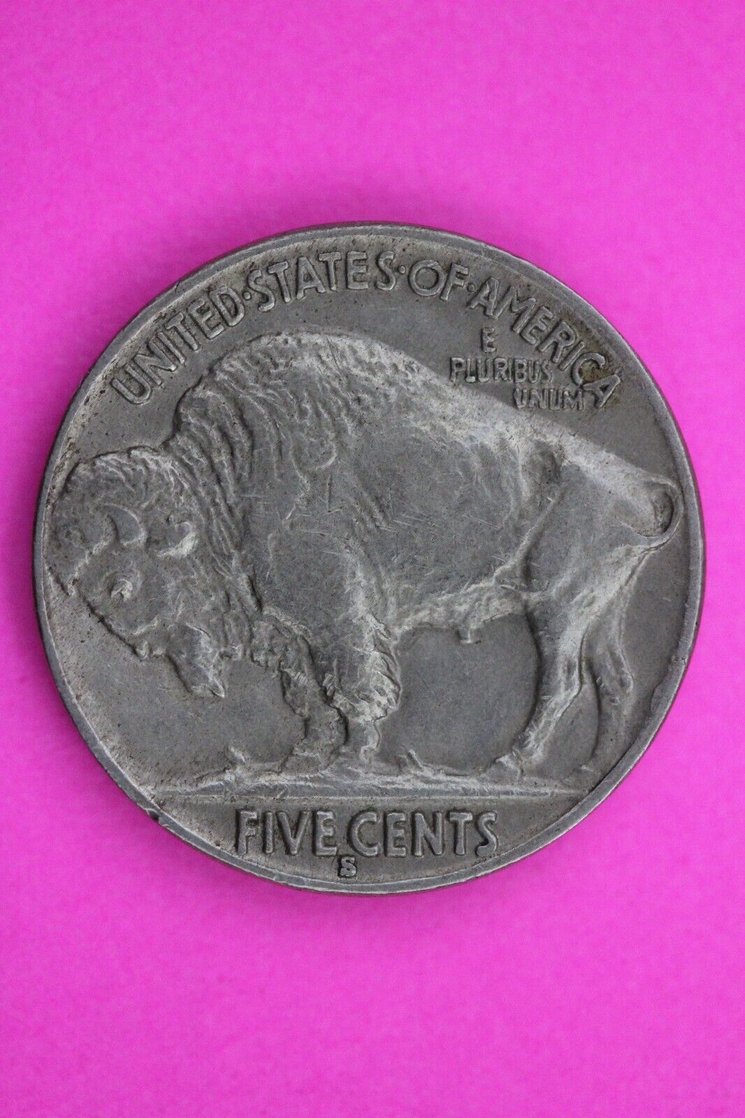 High Grade 1930 S Buffalo Indian Nickel Exact Coin Pictured Philadelphia Mint 12