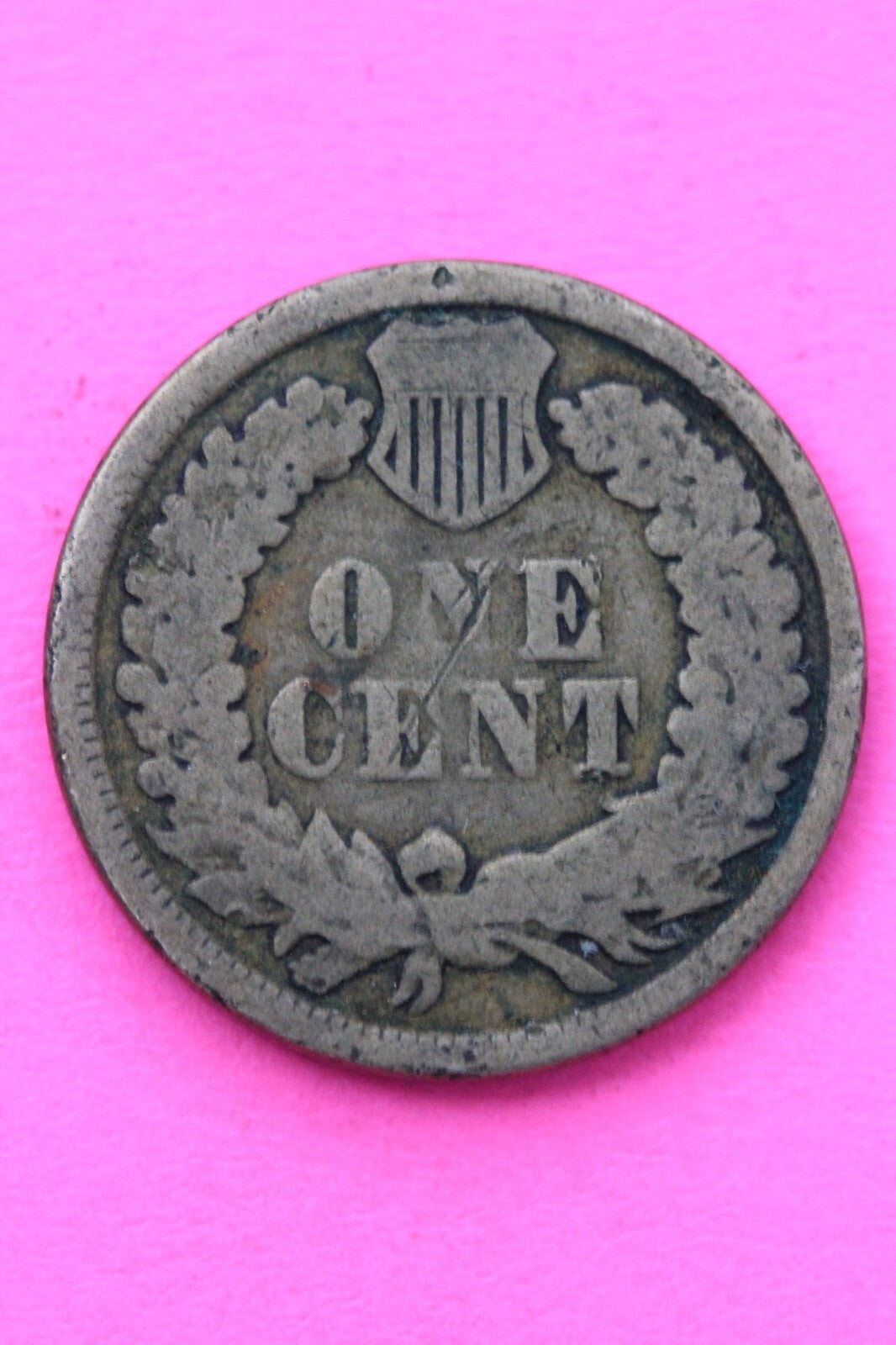 1862 Copper Nickel Indian Head Cent Penny Exact Early Type Coin Pictured 191