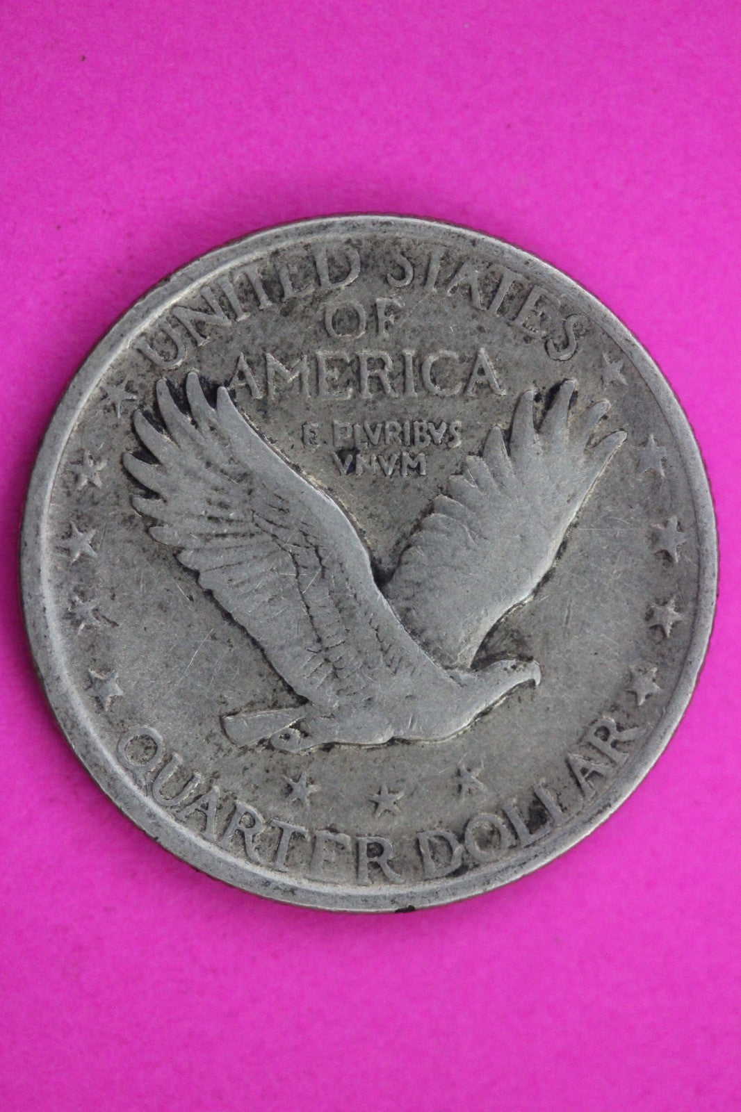 1920 P Standing Liberty Silver Quarter Guaranteed Authentic Genuine Coin 1624