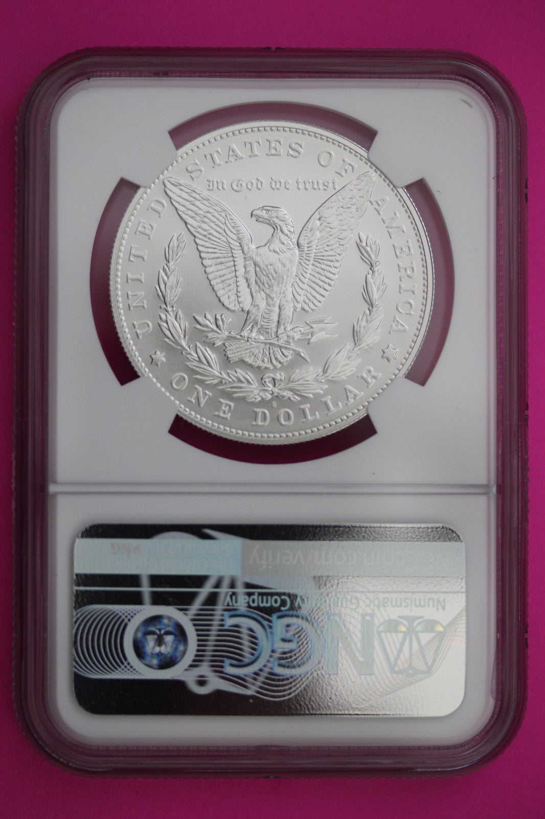 2021 S MS 69 Morgan Silver Dollar NGC Authentic Certified Graded Coin Slab 147