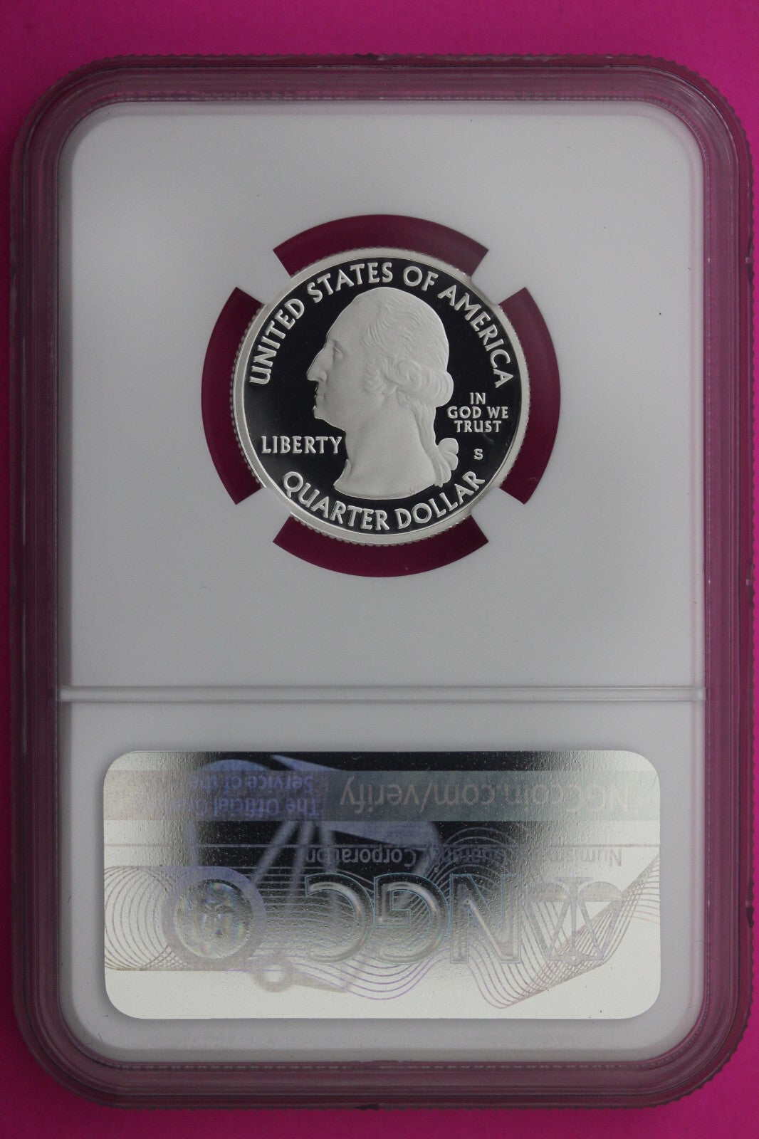 2020 S  PF 70 Silver Quarter Weir Family Historic Site NGC From Mint Set 442