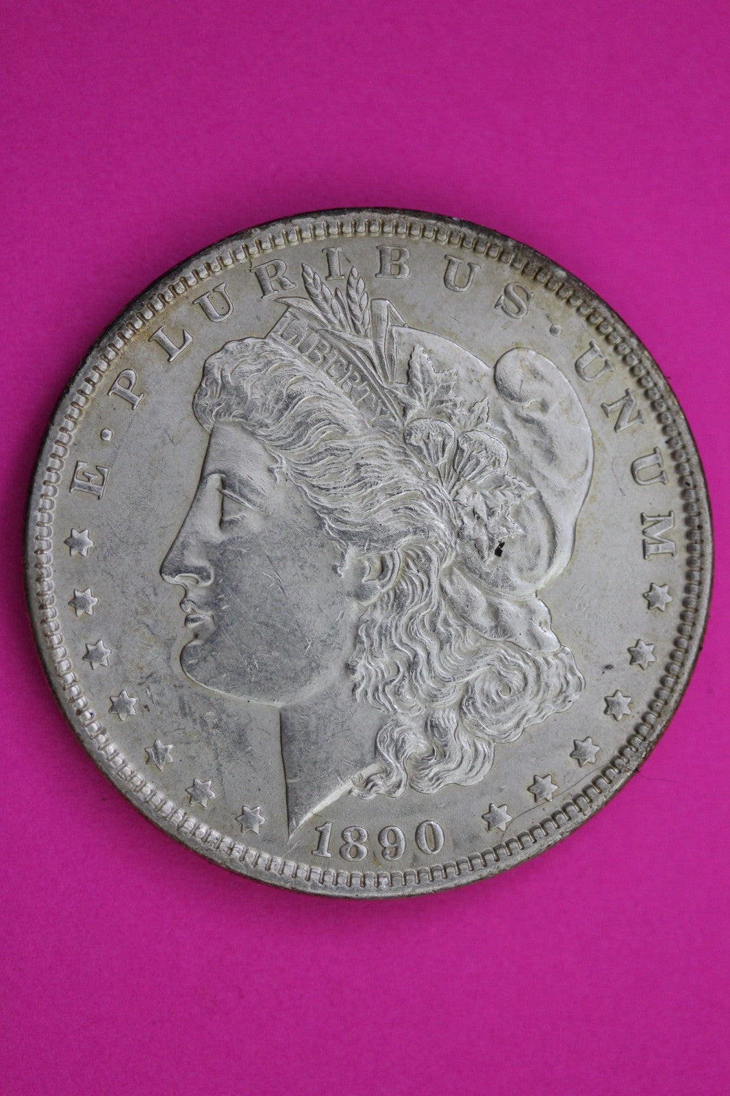 1890 P Morgan Silver Dollar Coin Guaranteed Authentic U.S.A American Seller 2219