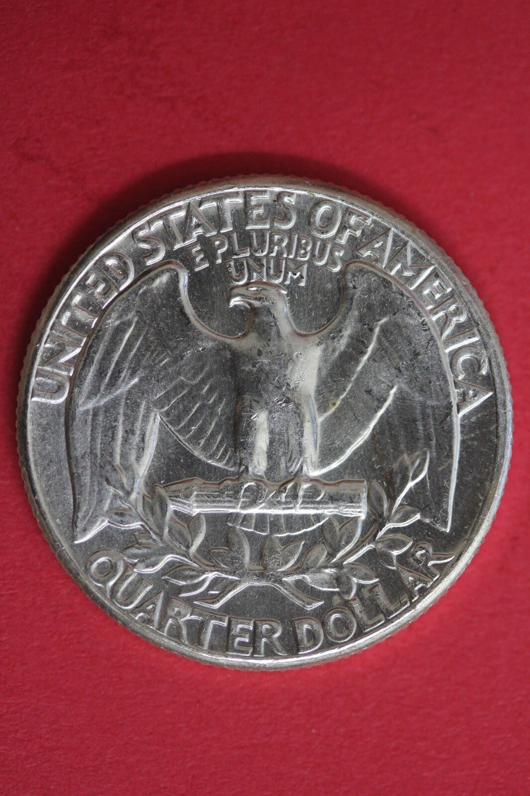 1963 Uncirculated Type B Reverse George Washington Quarter Exact Coin OCE 96