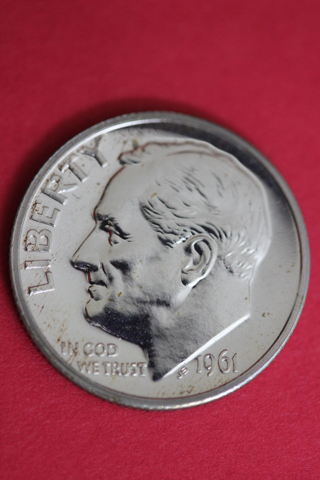 1961 Silver Proof Roosevelt Dime Exact Coin Shown 40