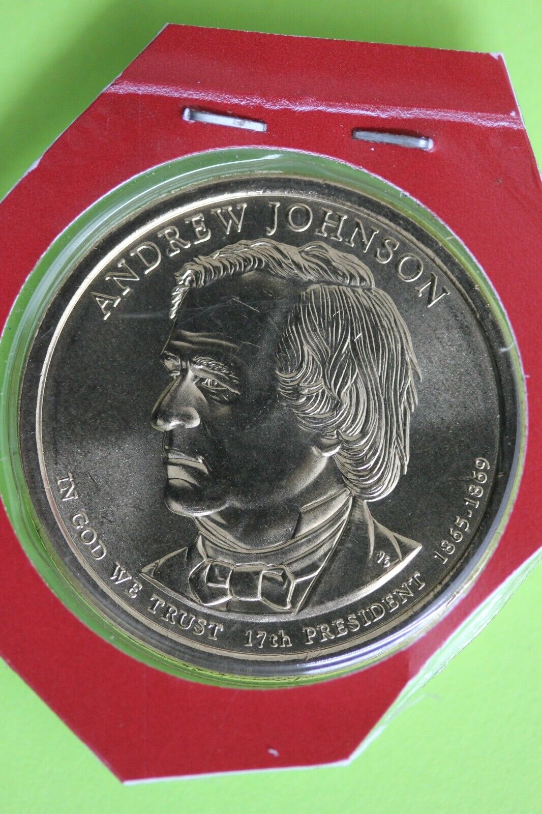 Gem BU 2011 D Andrew Johnson Presidential Dollar In Mint Cello Exact Coin TOM 10