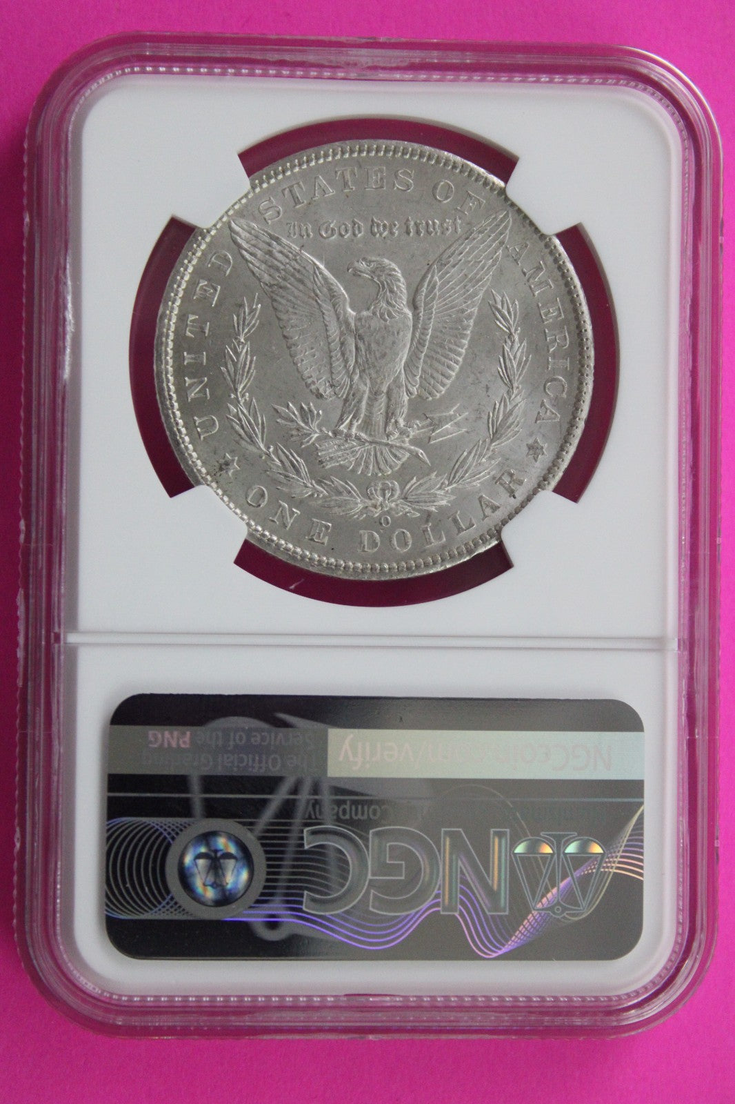 1902 O MS 64 Liberty Morgan Silver Dollar NGC Certified Graded Authentic 860
