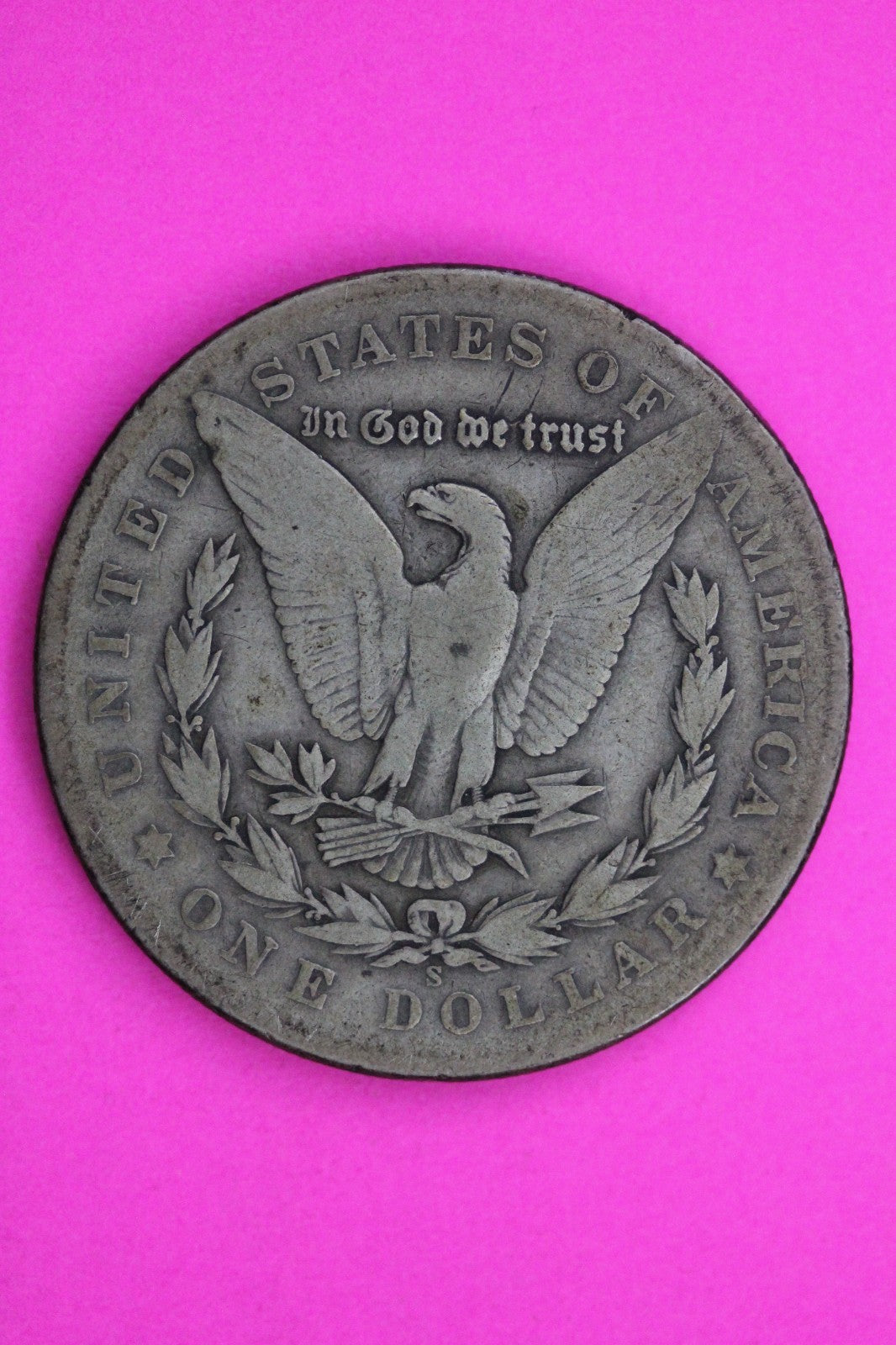 1904 S Morgan Lady Liberty Semi Key Date Silver Dollar Coin Authentic 1615