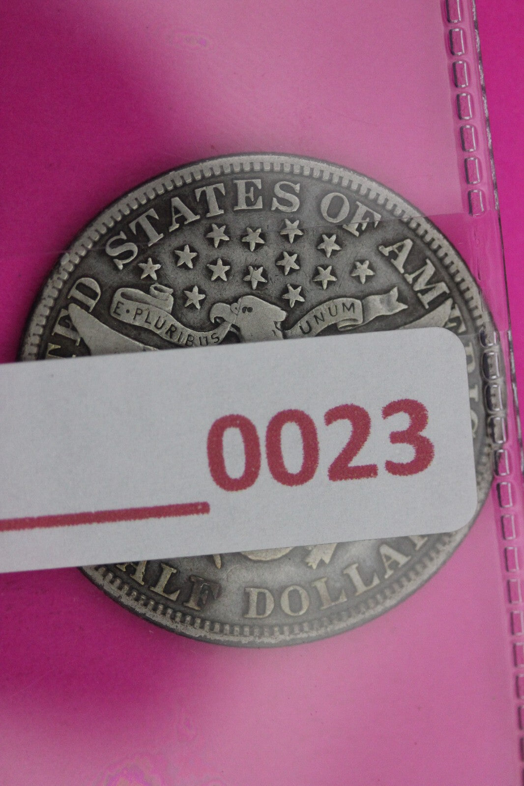 1912 P Barber Liberty Half Dollar Scarce Semi Key Date Silver Old Coin 0023