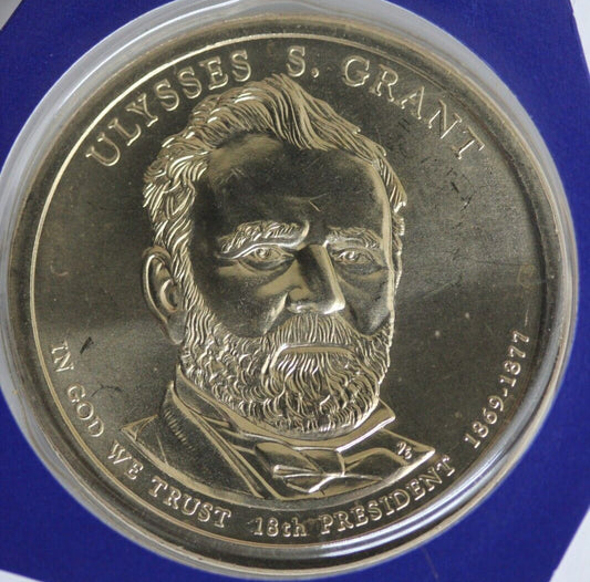 Gem BU 2011 P Ulysses S Grant Presidential Dollar Mint Cello Exact Coin TOM 69