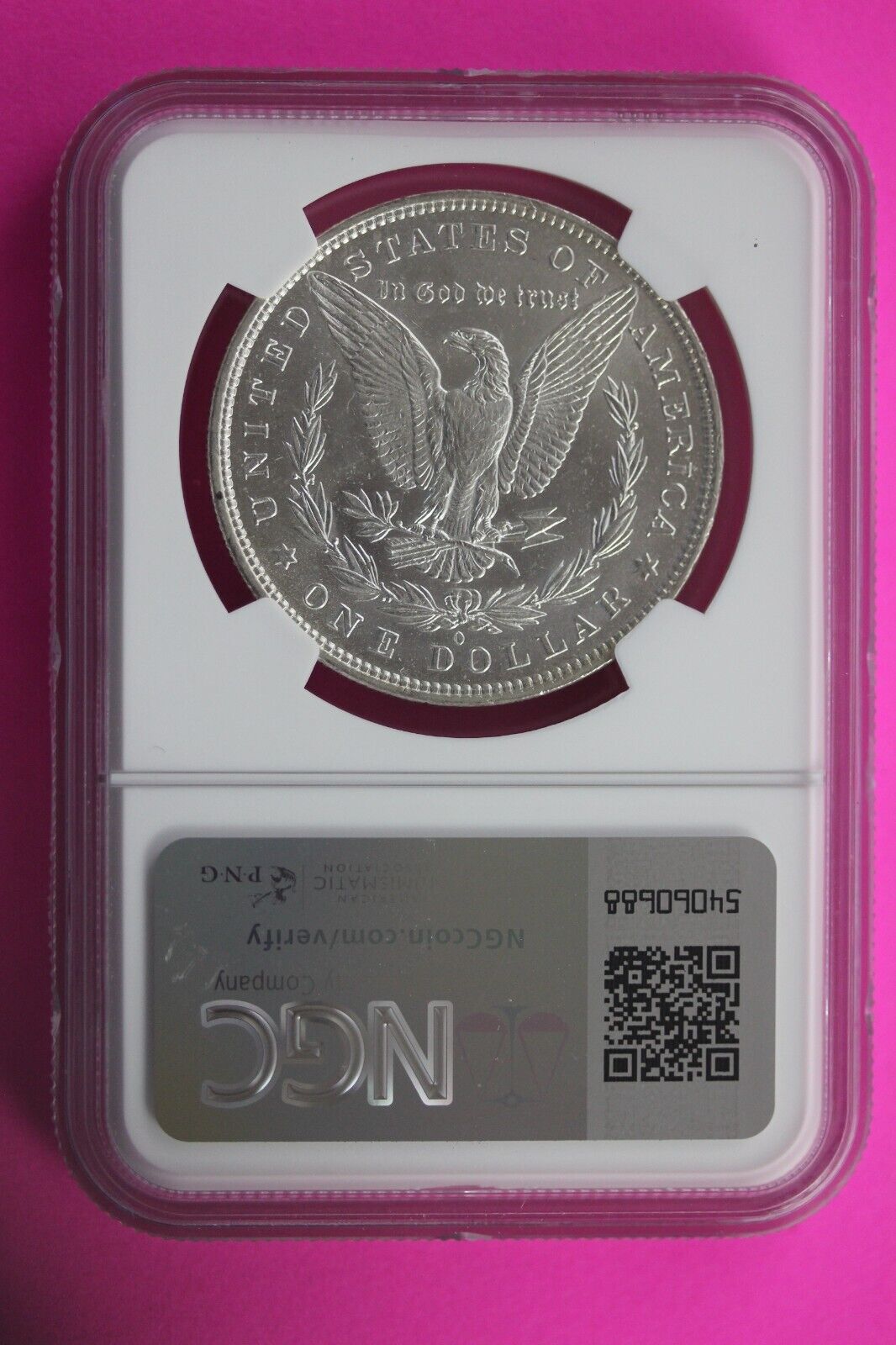 1881 O MS 62 Liberty Morgan Silver Dollar NGC Certified Slab Free Shipping 651