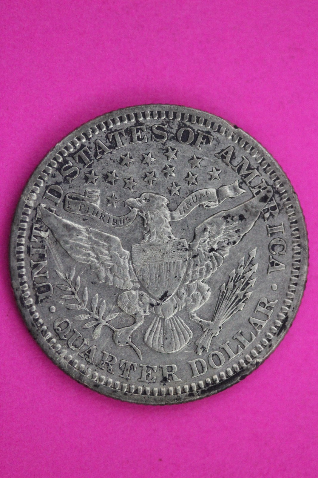 High Grade 1905 P Barber Liberty Silver Quarter Scarce Semi Key Date Coin 89