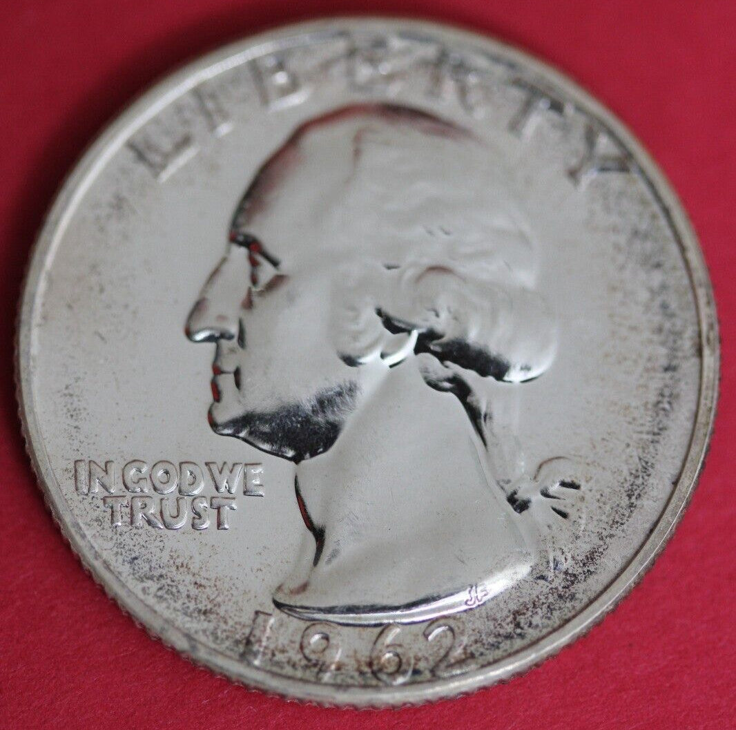 Toned 1962 Proof George Washington Quarter Exact Coin Shown 48