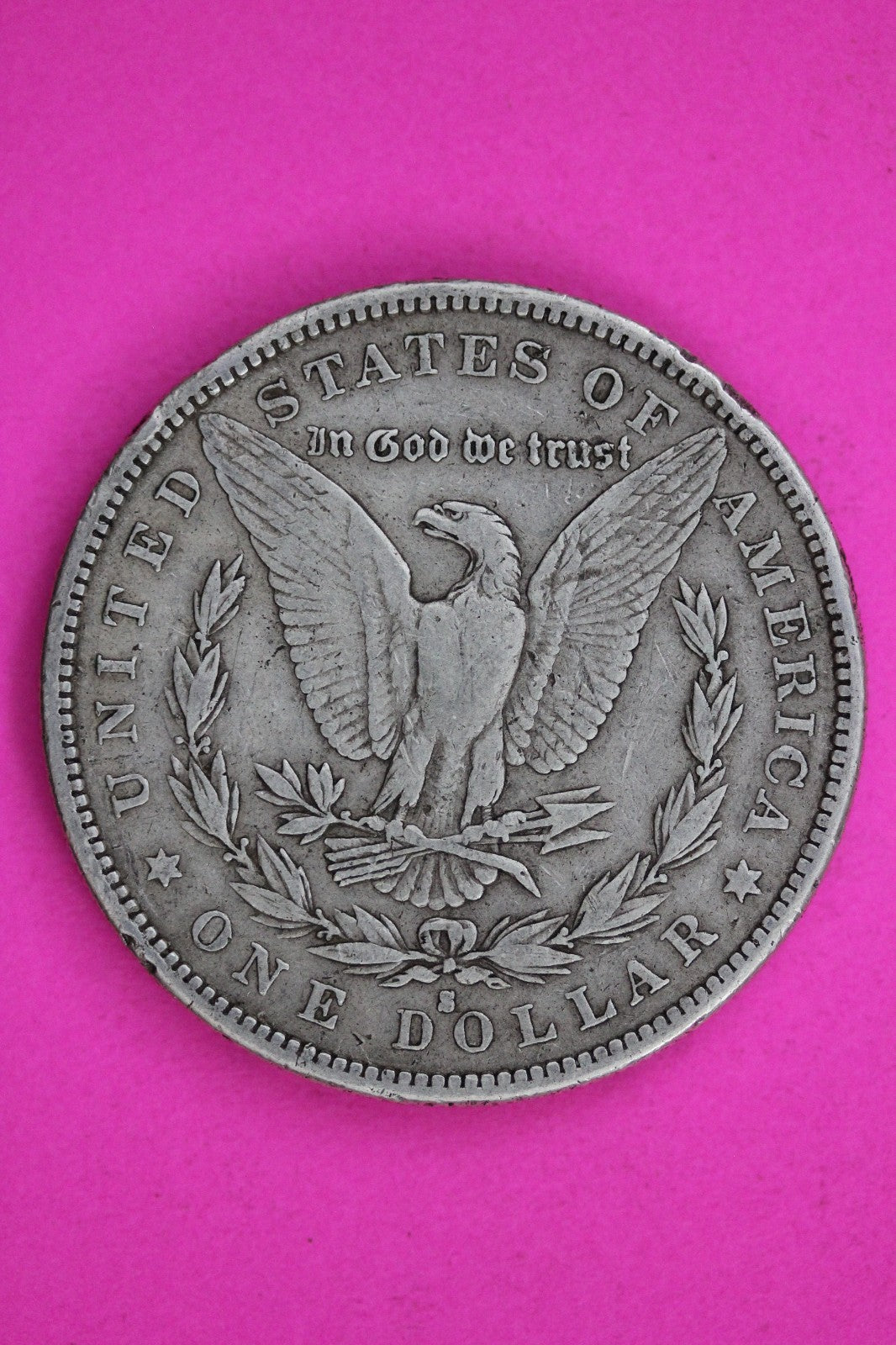 1884 S Morgan Lady Liberty Silver Dollar Guaranteed Authentic & Genuine 1756