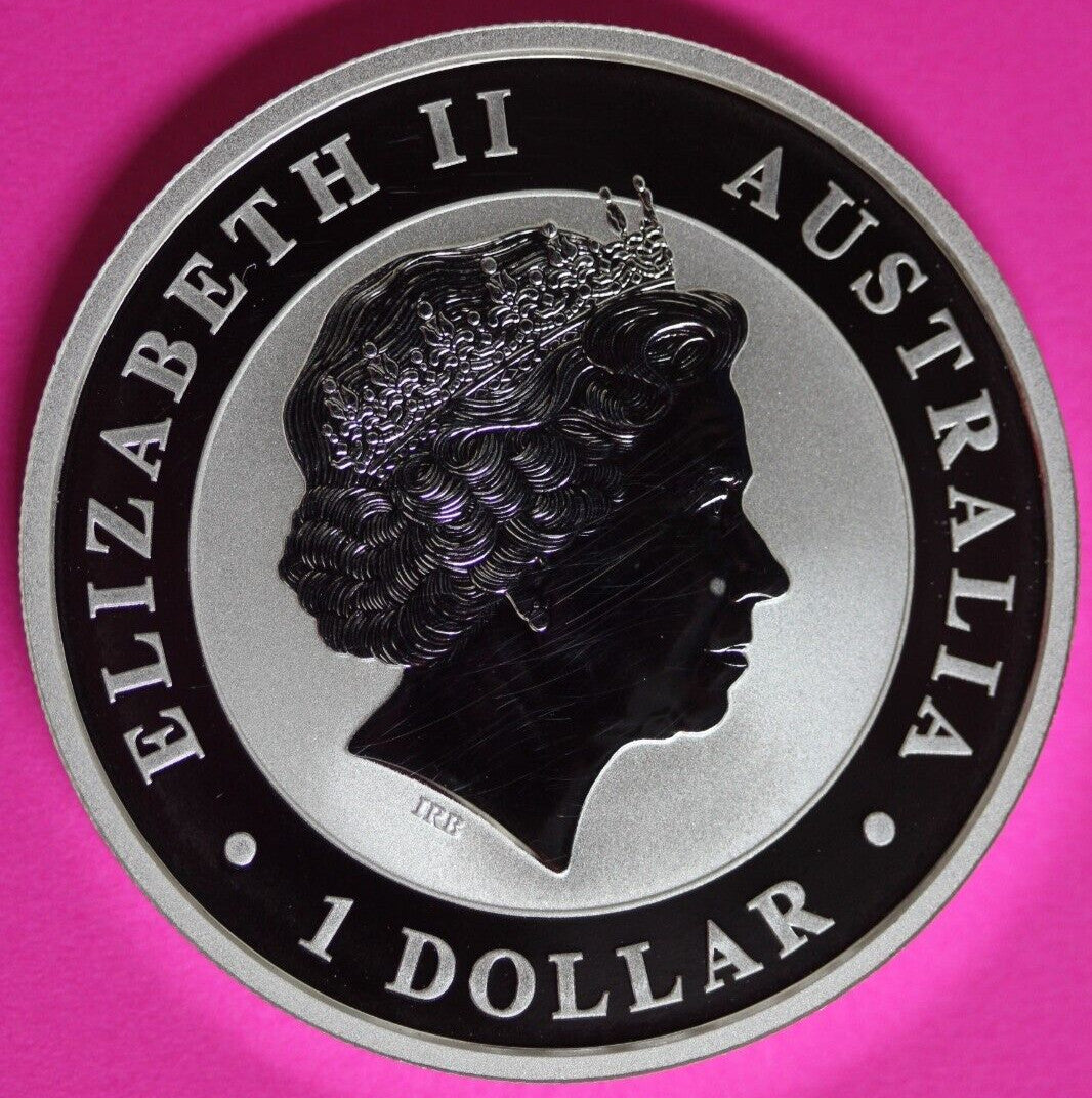 Gem BU 2016 Australia Kookaburra Silver Same Coin In Pics Proof Like Surface 35