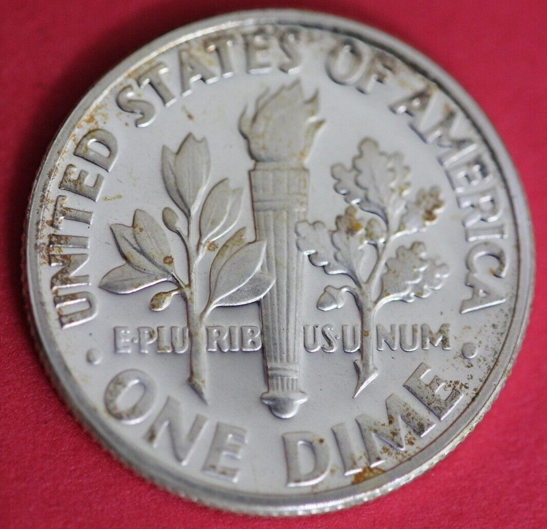 1960 Silver Proof Roosevelt Dime Exact Coin Shown  39