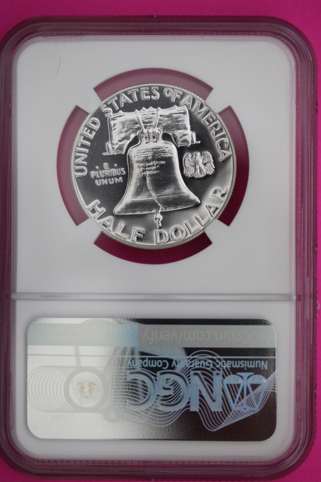 Mint Error 1961 PF 67 DDR FS-803 Ben Franklin Silver Half Dollar NGC Slab 454