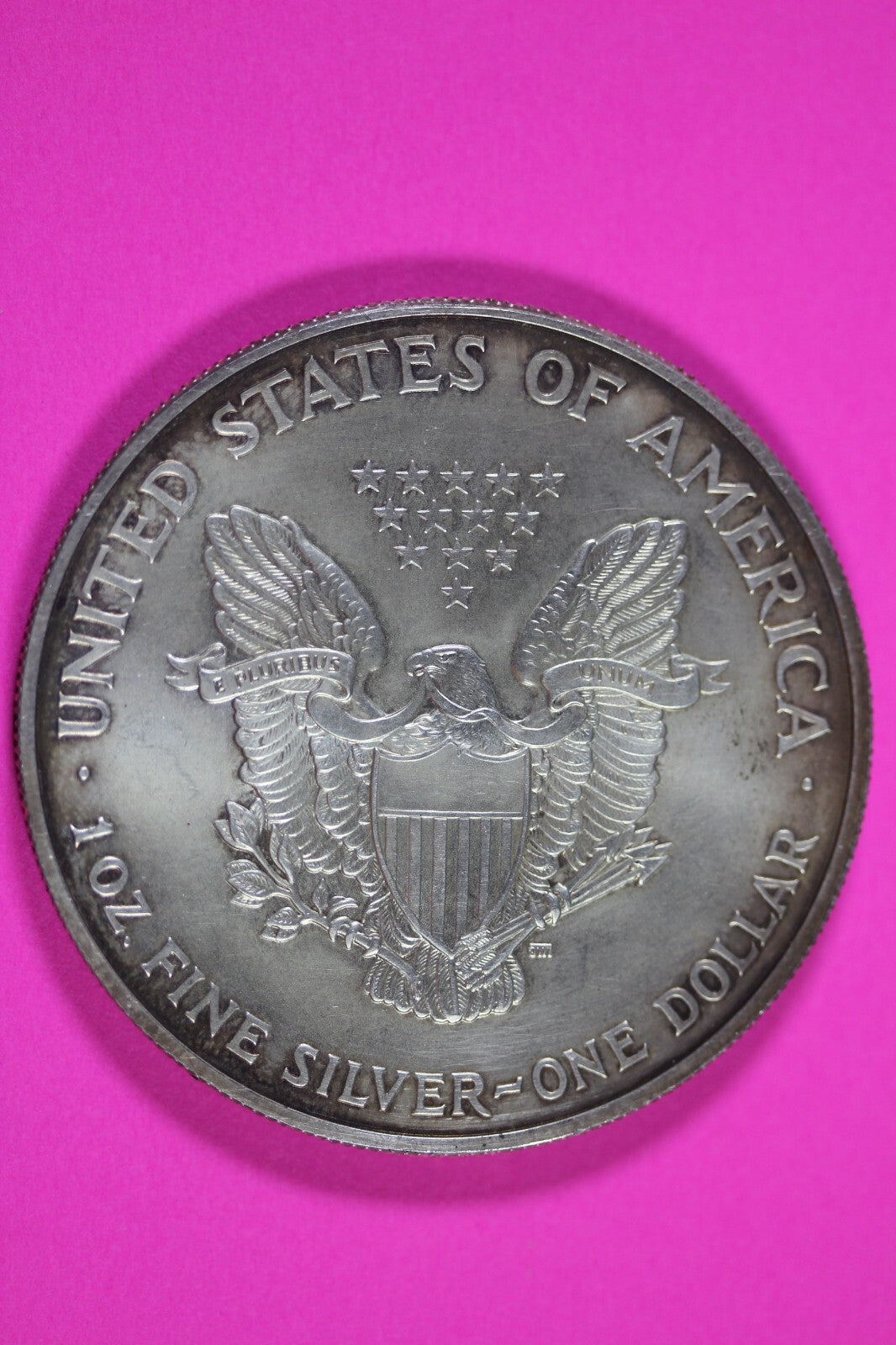 Colorized 2004 American Silver Eagle 1 Ounce .999 Fine Exact Coin Shown 148