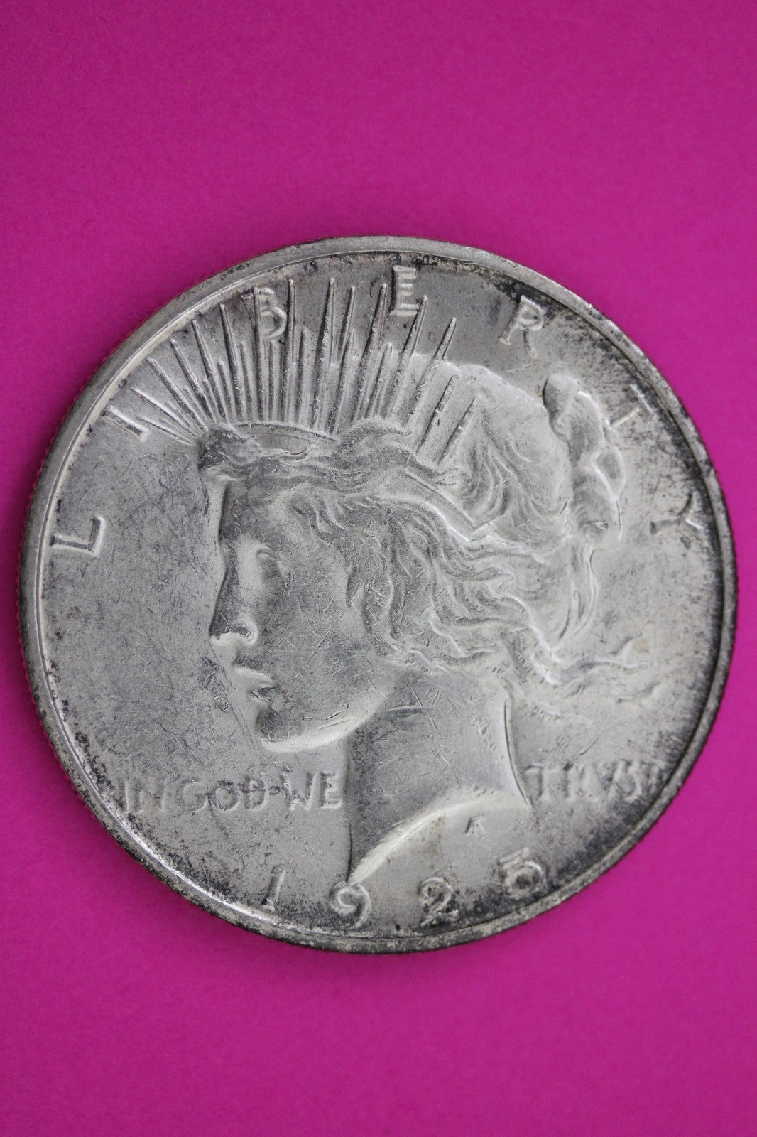 1925 S Peace Silver Dollar LIberty Coin Guaranteed Genuine American Seller 1996