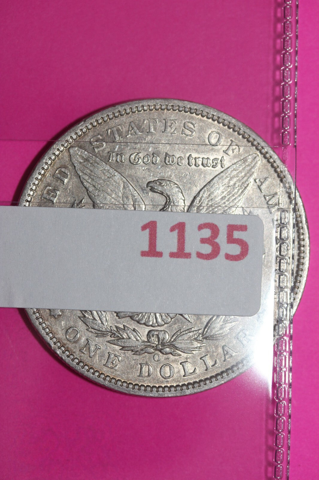 1891 O Morgan Liberty Silver Dollar Guaranteed Authentic & Genuine Coin 1135