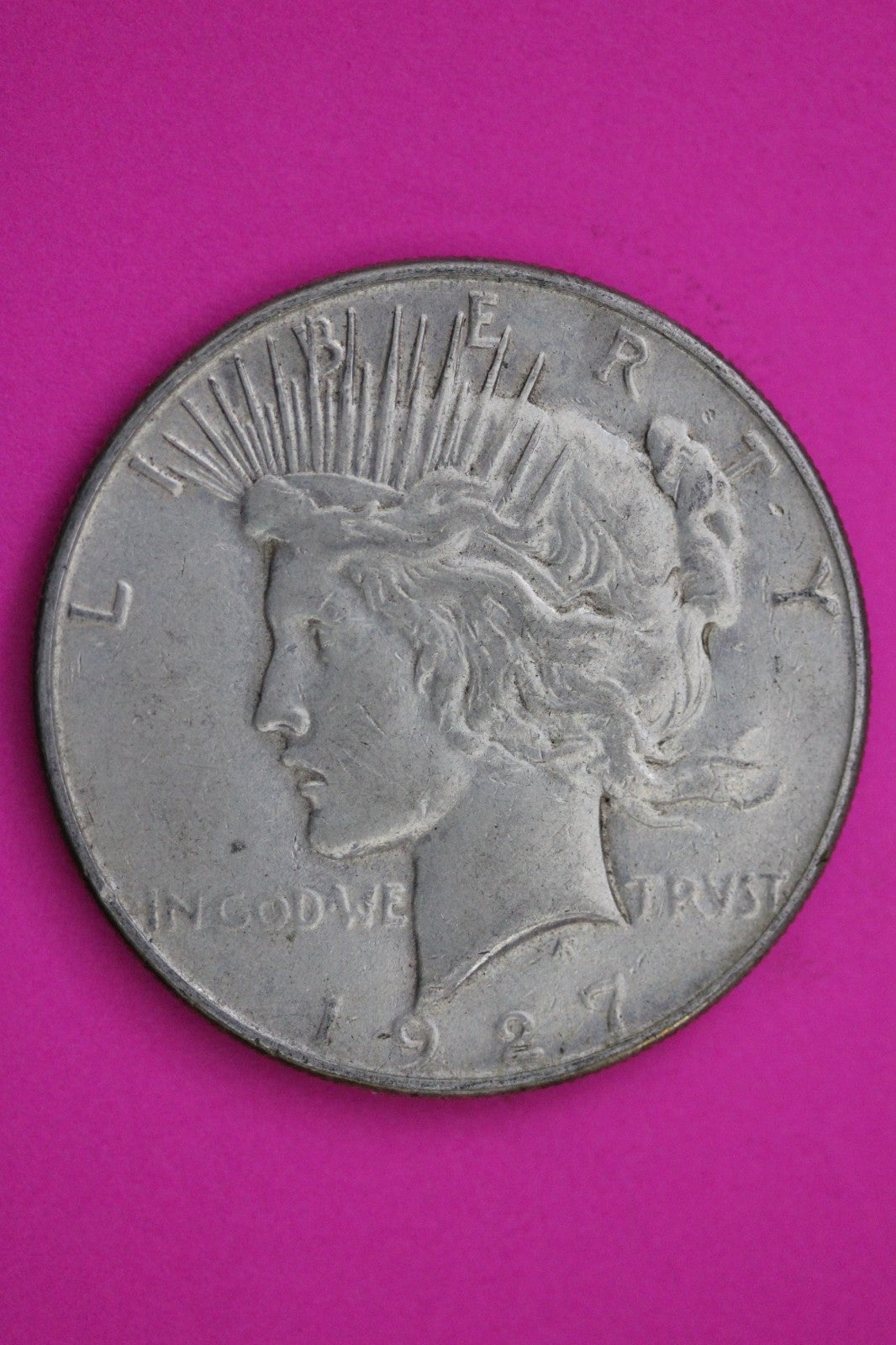 1927 S Peace Silver Dollar LIberty Coin Guaranteed Authentic U.S.A. Seller 1937