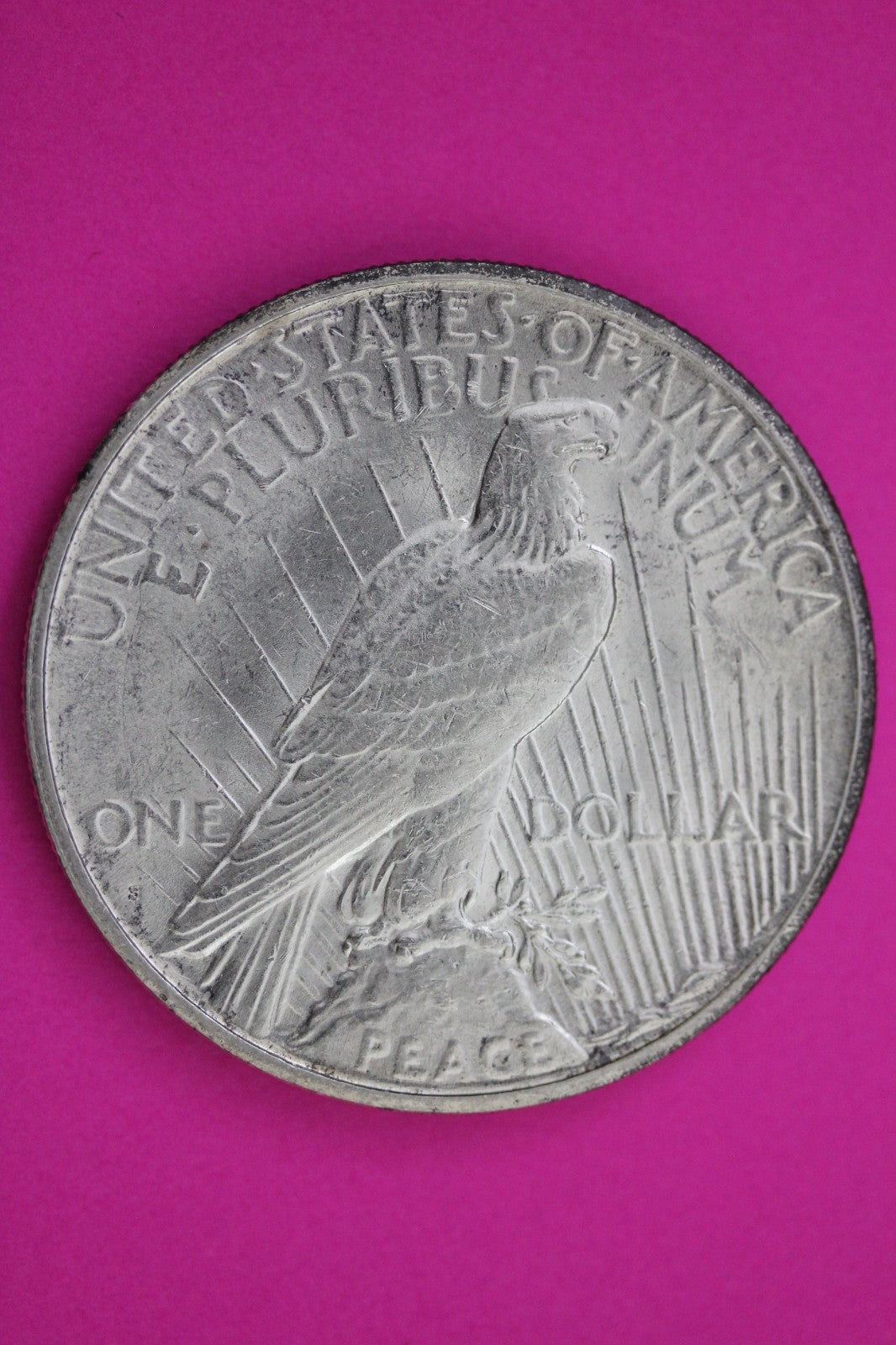 1925 S Peace Silver Dollar LIberty Coin Guaranteed Genuine American Seller 1996