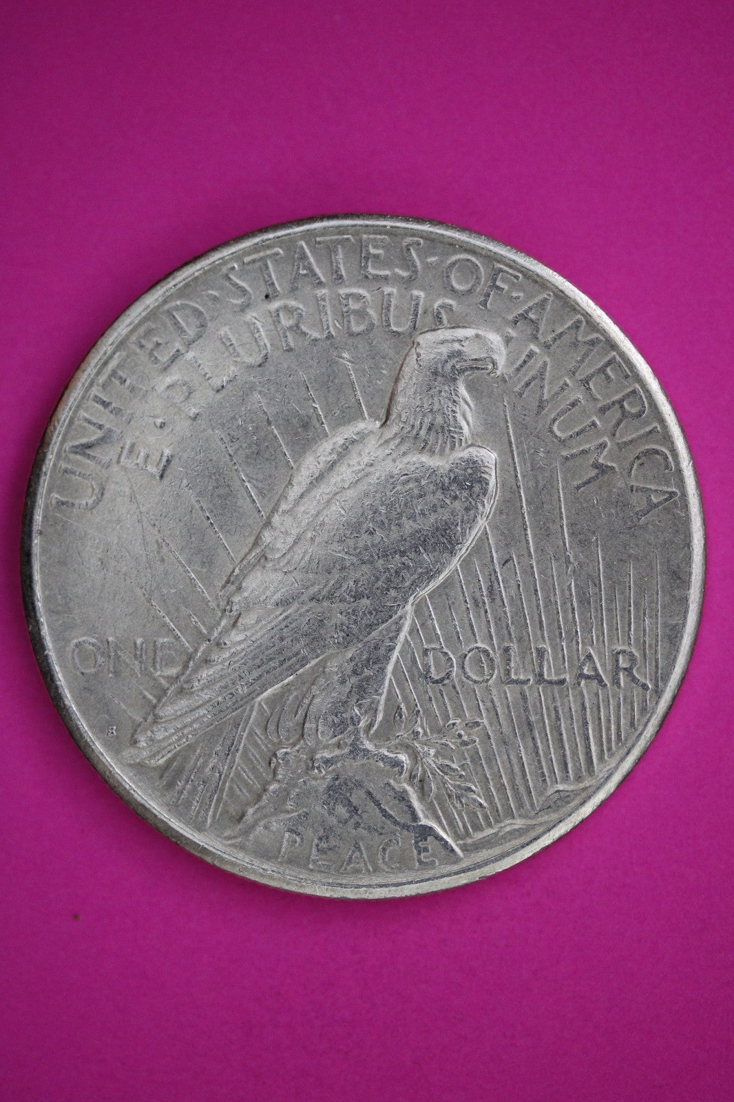 1924 S Peace Lady Liberty Semi Key Date Silver Dollar Guaranteed Authentic 2716