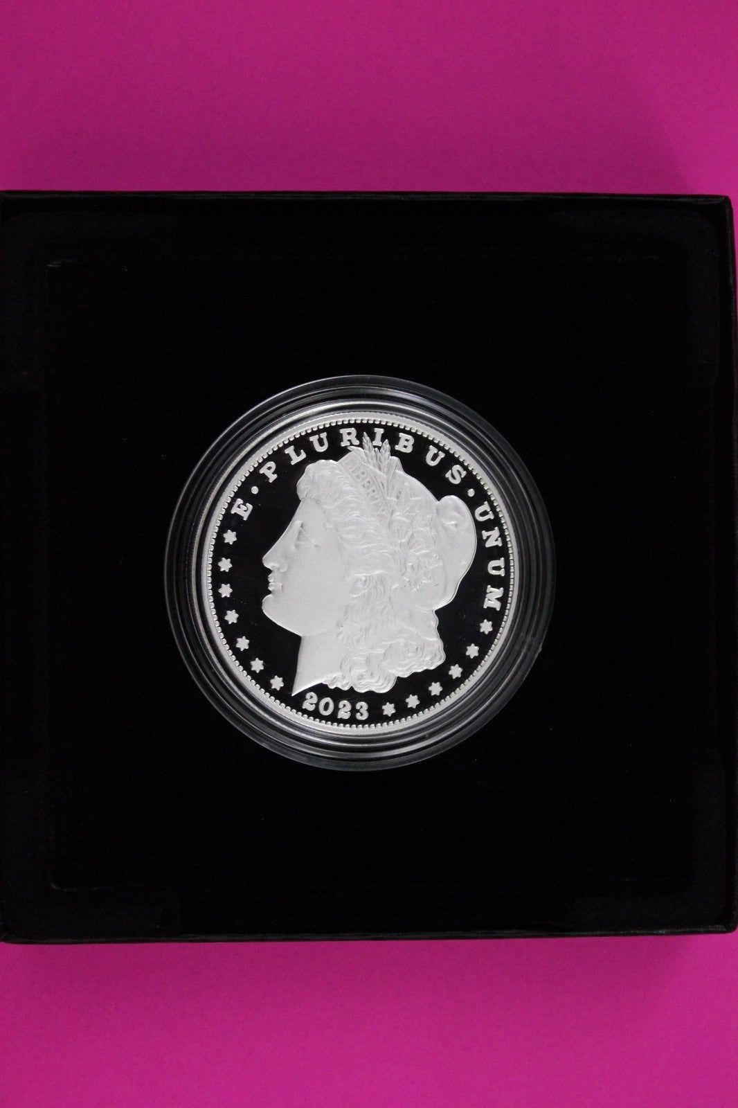 Gem Deep Cameo Proof 2023 S Morgan Silver Dollar .999 Mint Box COA 6033