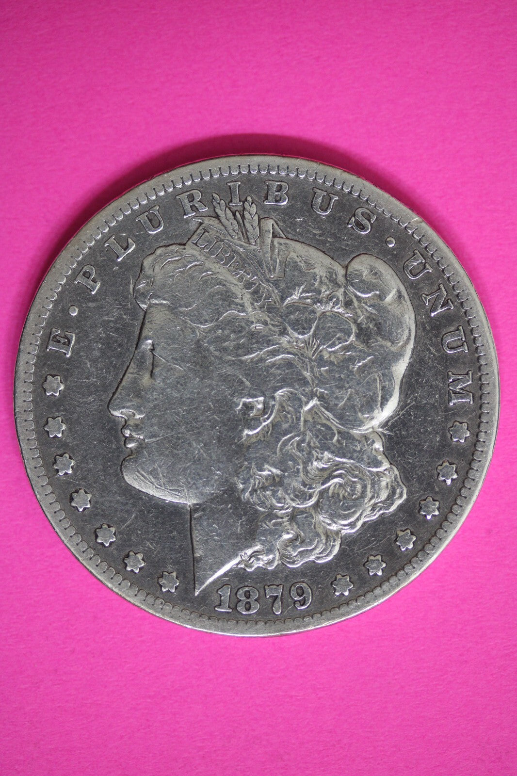 High Grade 1879 CC Morgan Liberty Silver Dollar Very Rare Key Date Coin 276