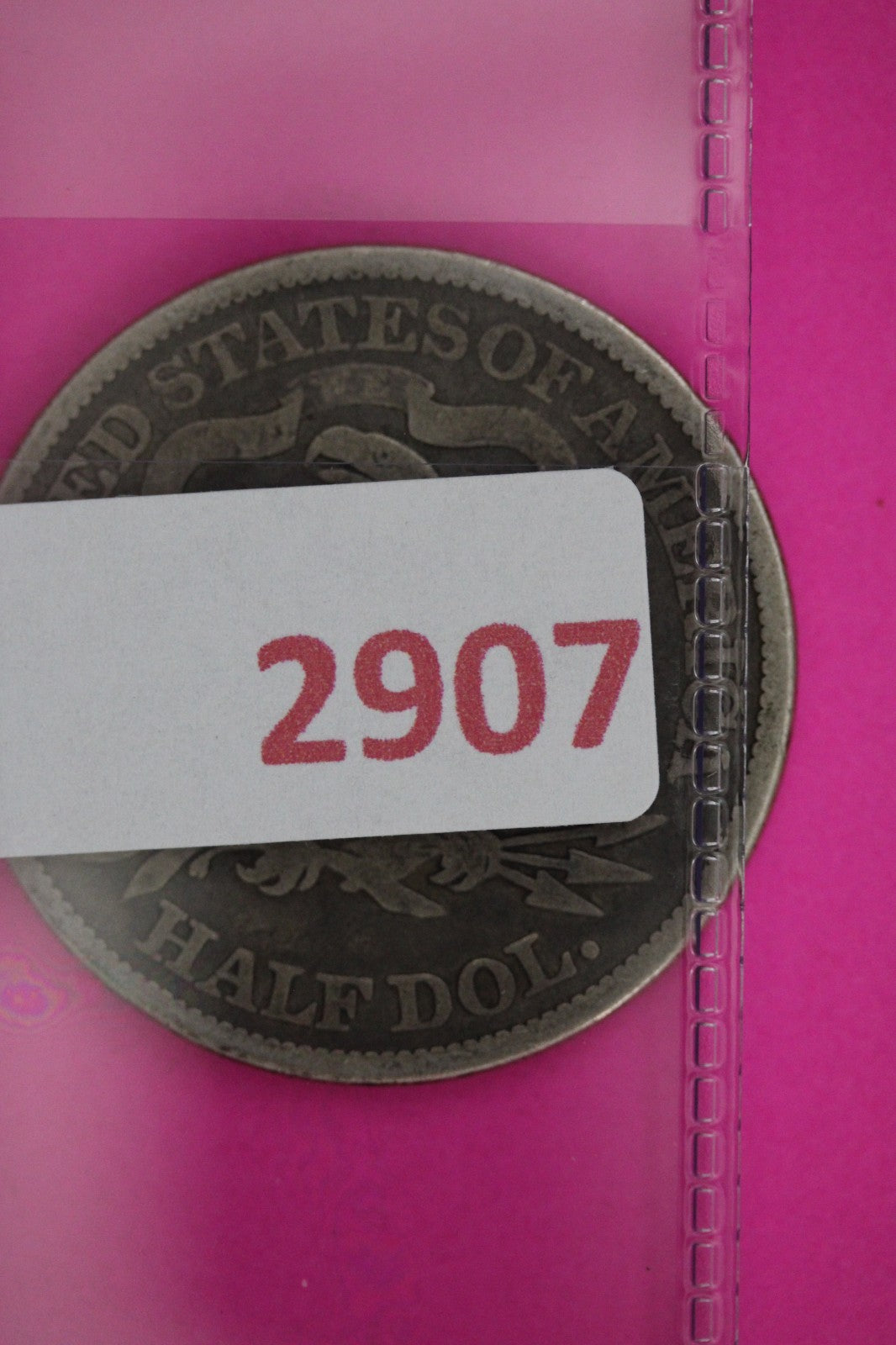 1876 P Seated Liberty Half Dollar Silver Guaranteed Authentic Genuine Coin 2907