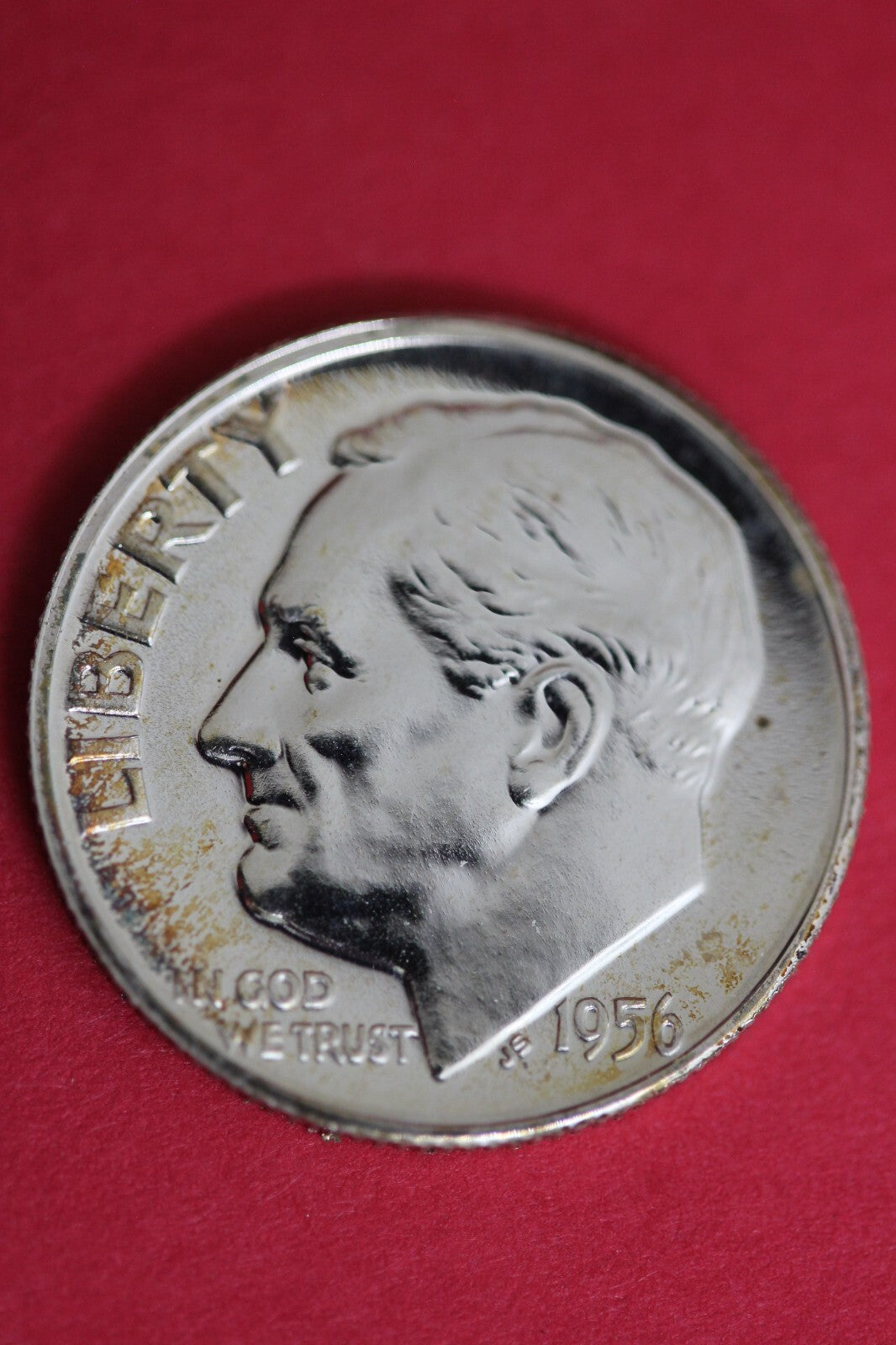 1956 Silver Proof Roosevelt Dime Exact Coin Shown 31