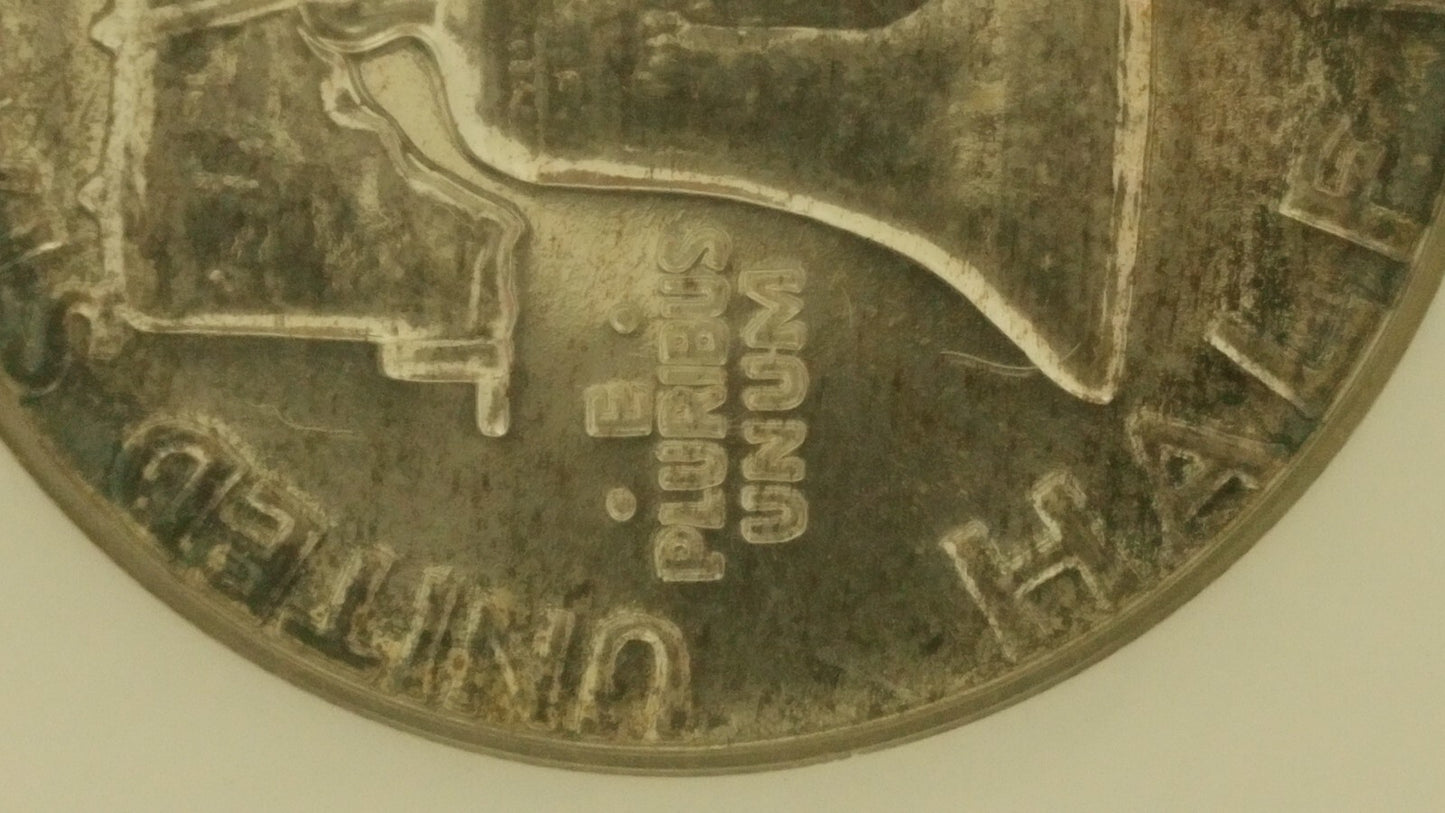 1961 PF 65 Double Die Reverse Die 1 Proof Ben Franklin Half Dollar ANACS 949