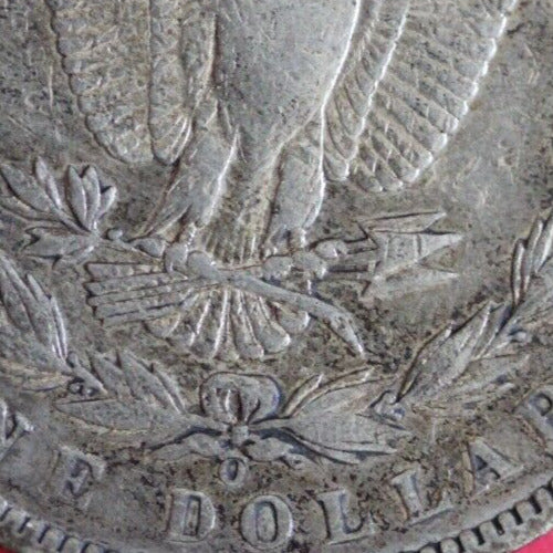 1897 O Morgan Silver Dollar Natural Toning Semi Key Date  322