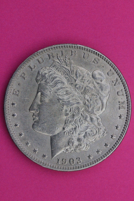 High Grade 1903 P Morgan Lady Liberty Rare Date Silver Dollar Authentic 0291N