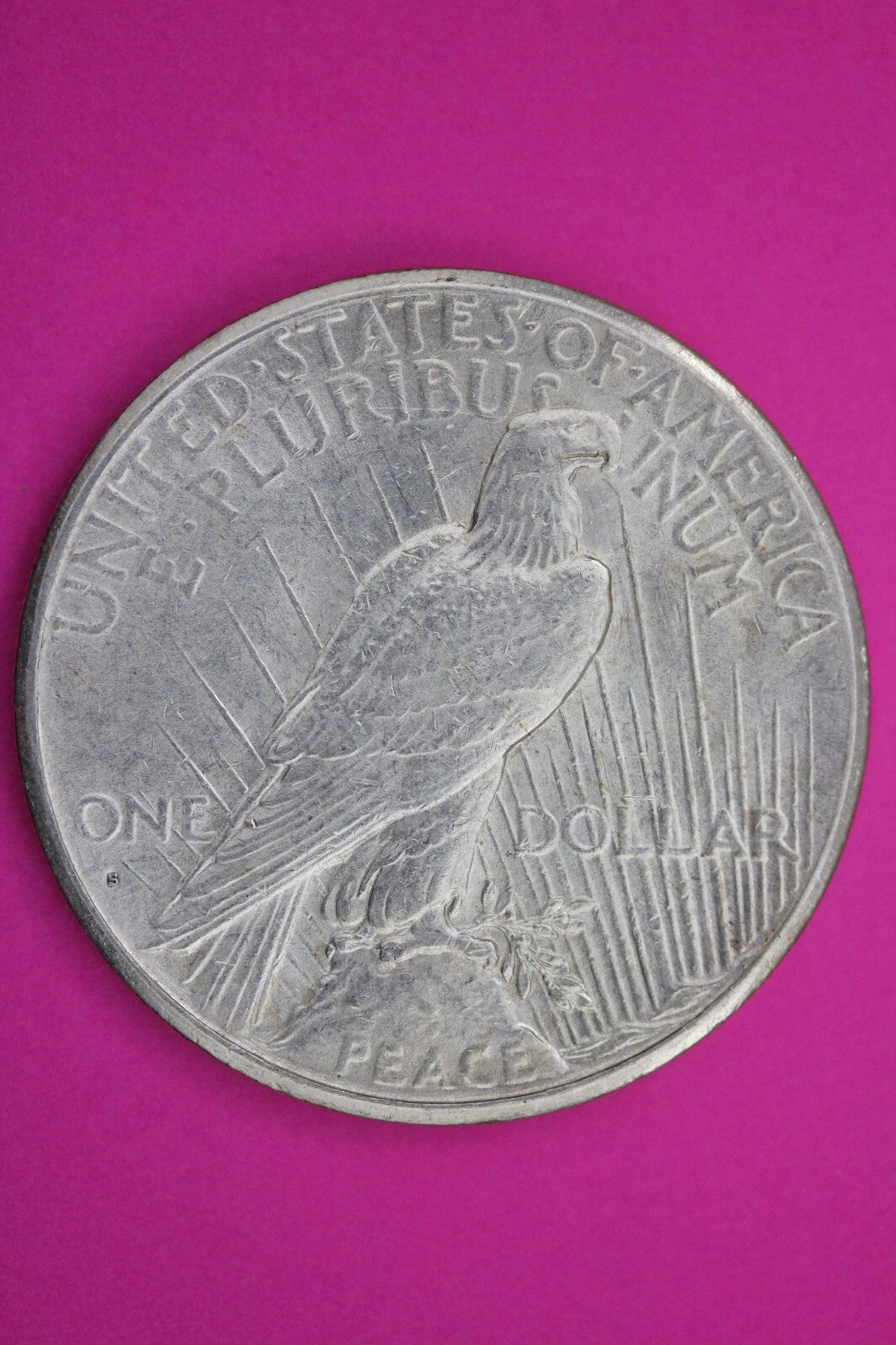 High Grade 1926 S Liberty Peace Silver Dollar San Francisco Mint Nice Luster 59