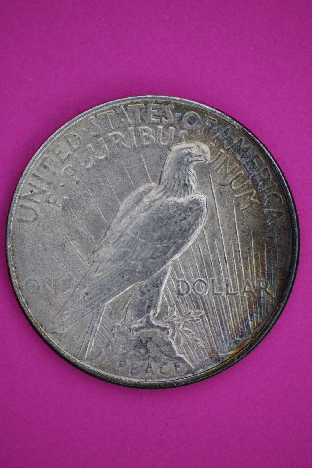 1922 P Peace Liberty Silver Dollar Guaranteed Authentic & Genuine Coin 2598