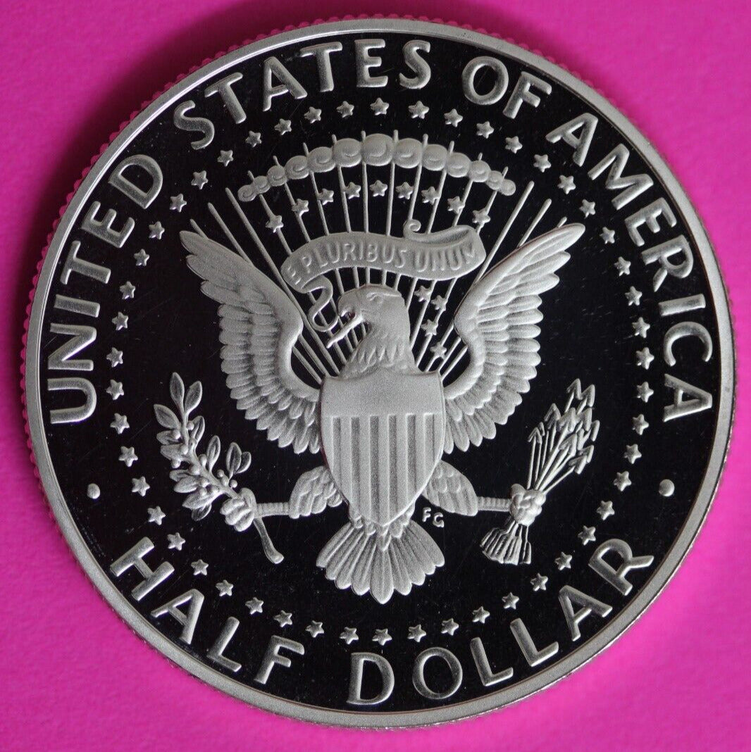 GEM Proof Silver 2007 S John F Kennedy Half Dollar Dcam Exact Coin Shown Tom 22