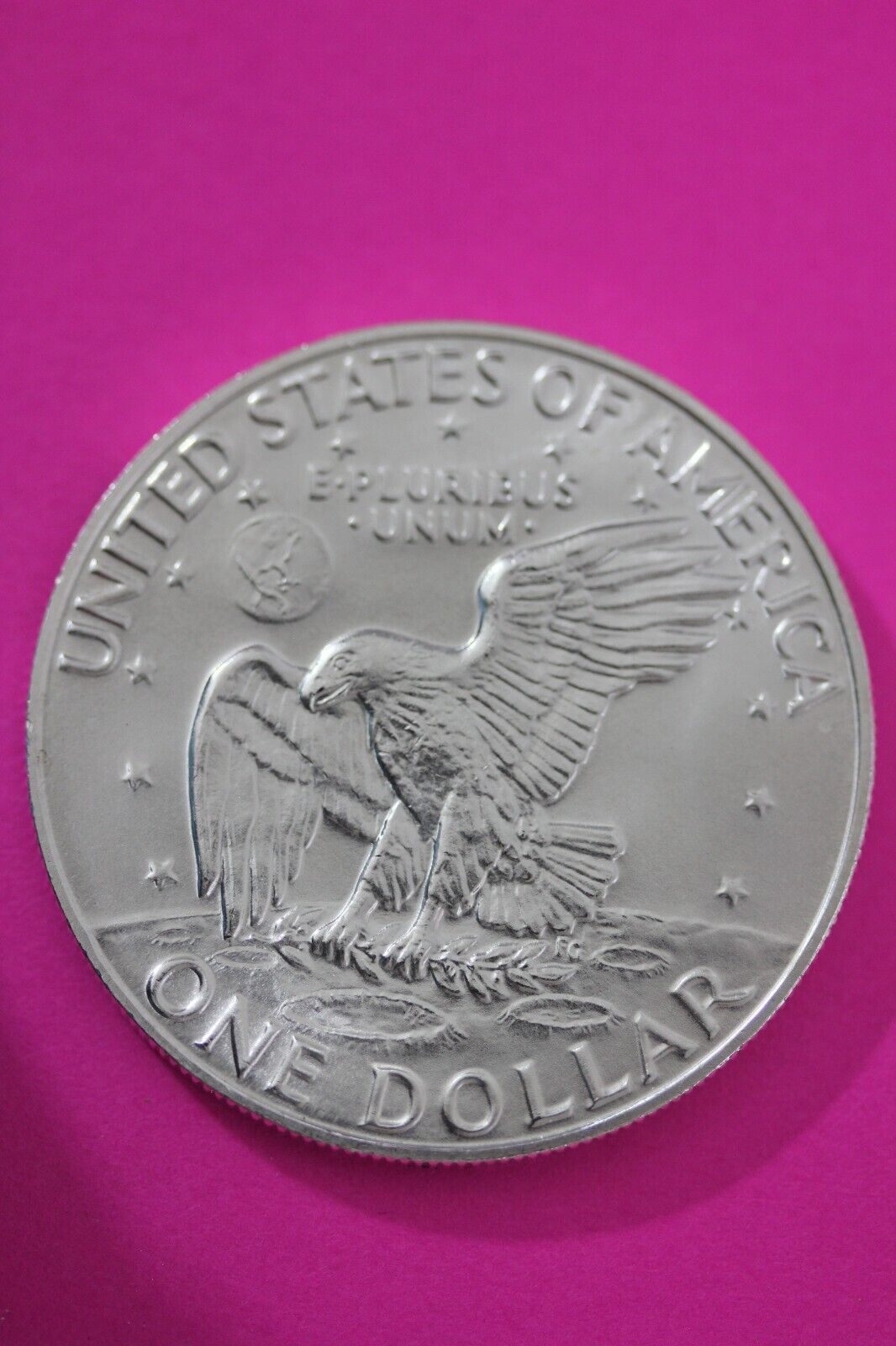 Gem BU 1974 S Ike Eisenhower 40% Silver Dollar You Get Same Coin In Pics TOM 22