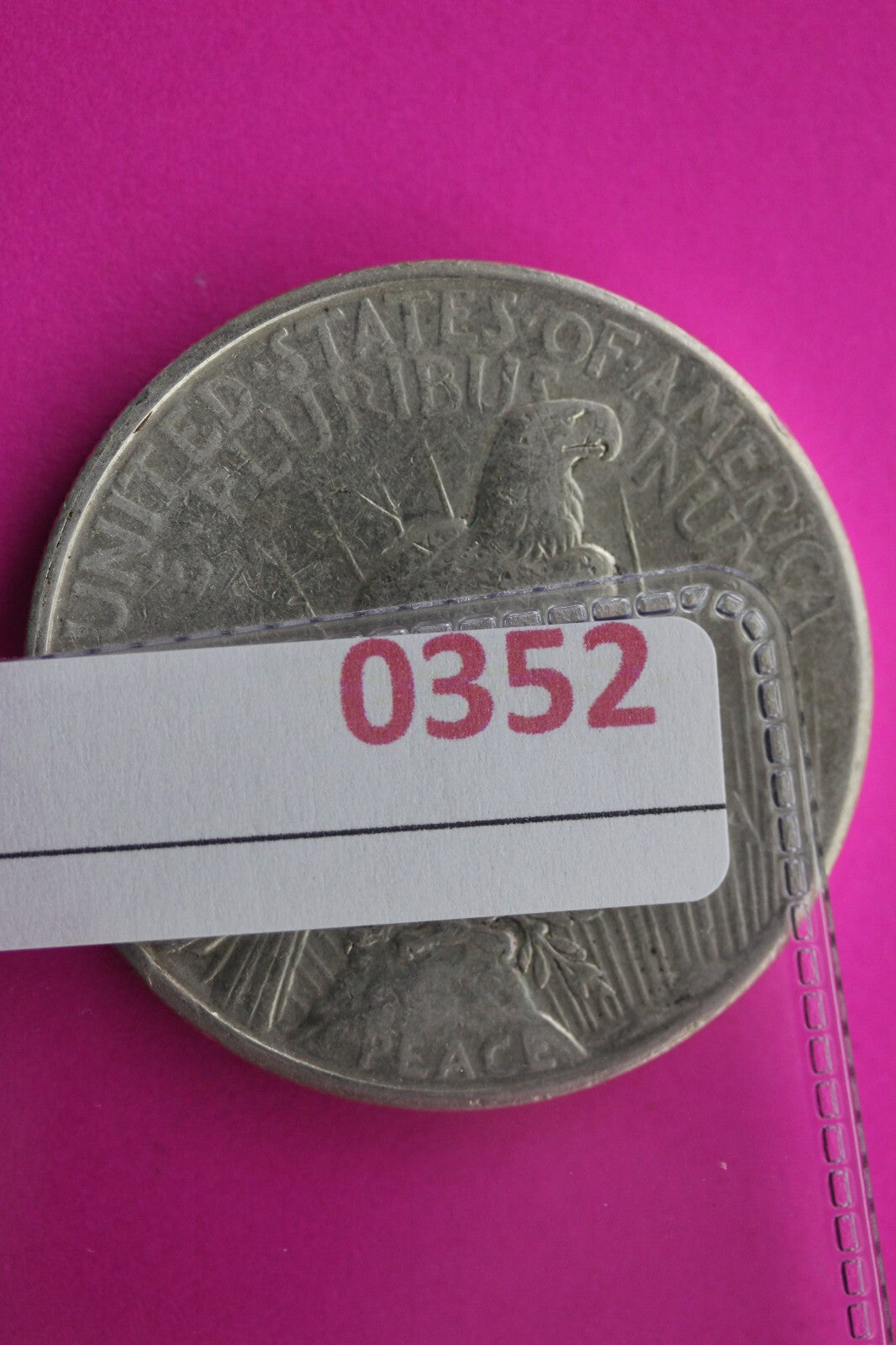 High Grade 1924 S Peace Silver Dollar LIberty Coin Guaranteed Authentic 0352N