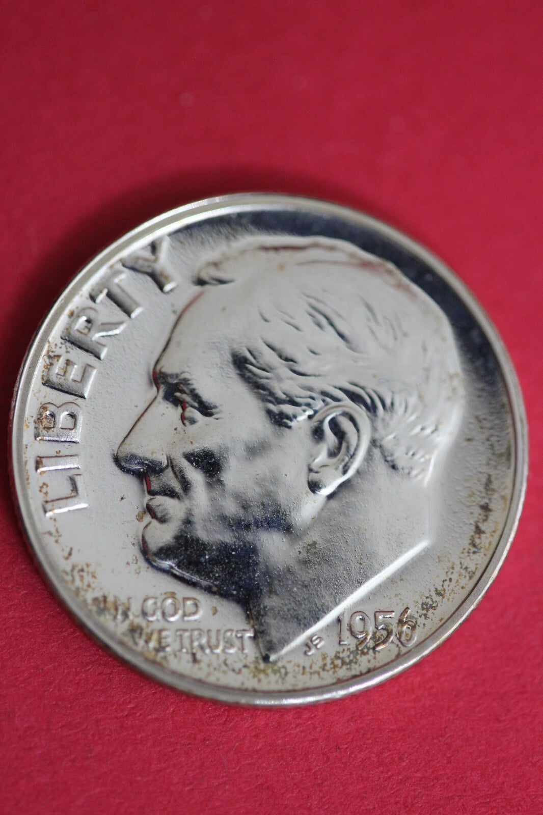 1956 Silver Proof Roosevelt Dime Exact Coin Shown  76