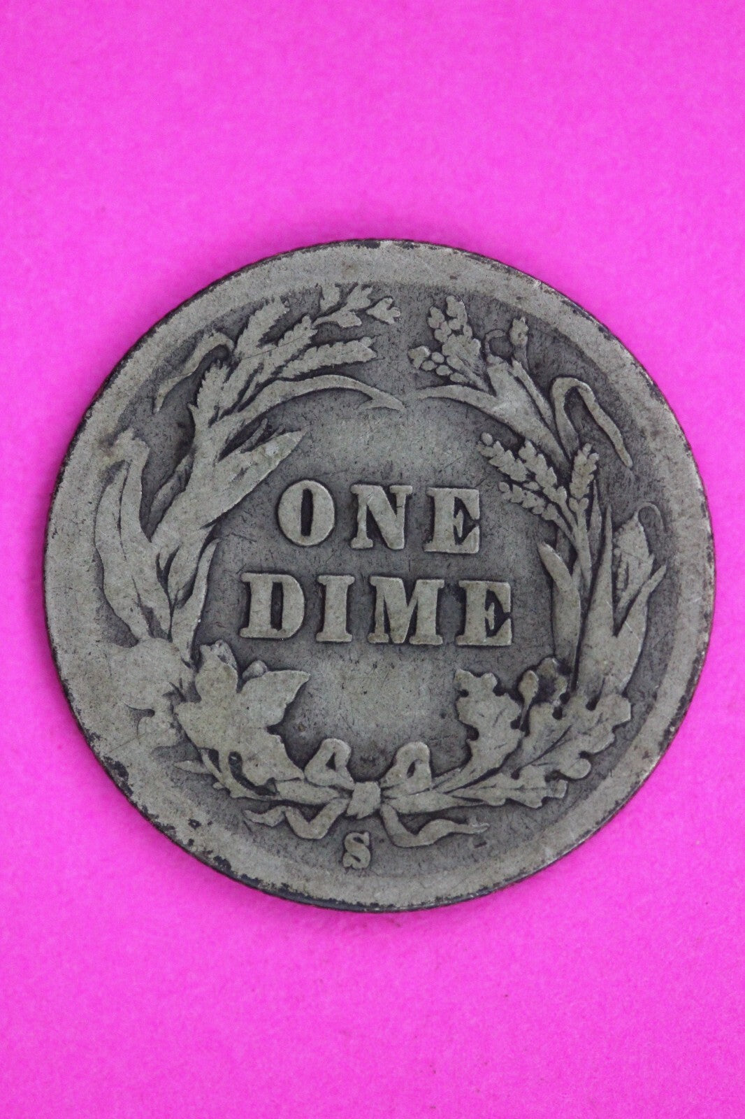 1892 S Barber Liberty Dime Silver Coin Guaranteed Authentic & Genuine 1545